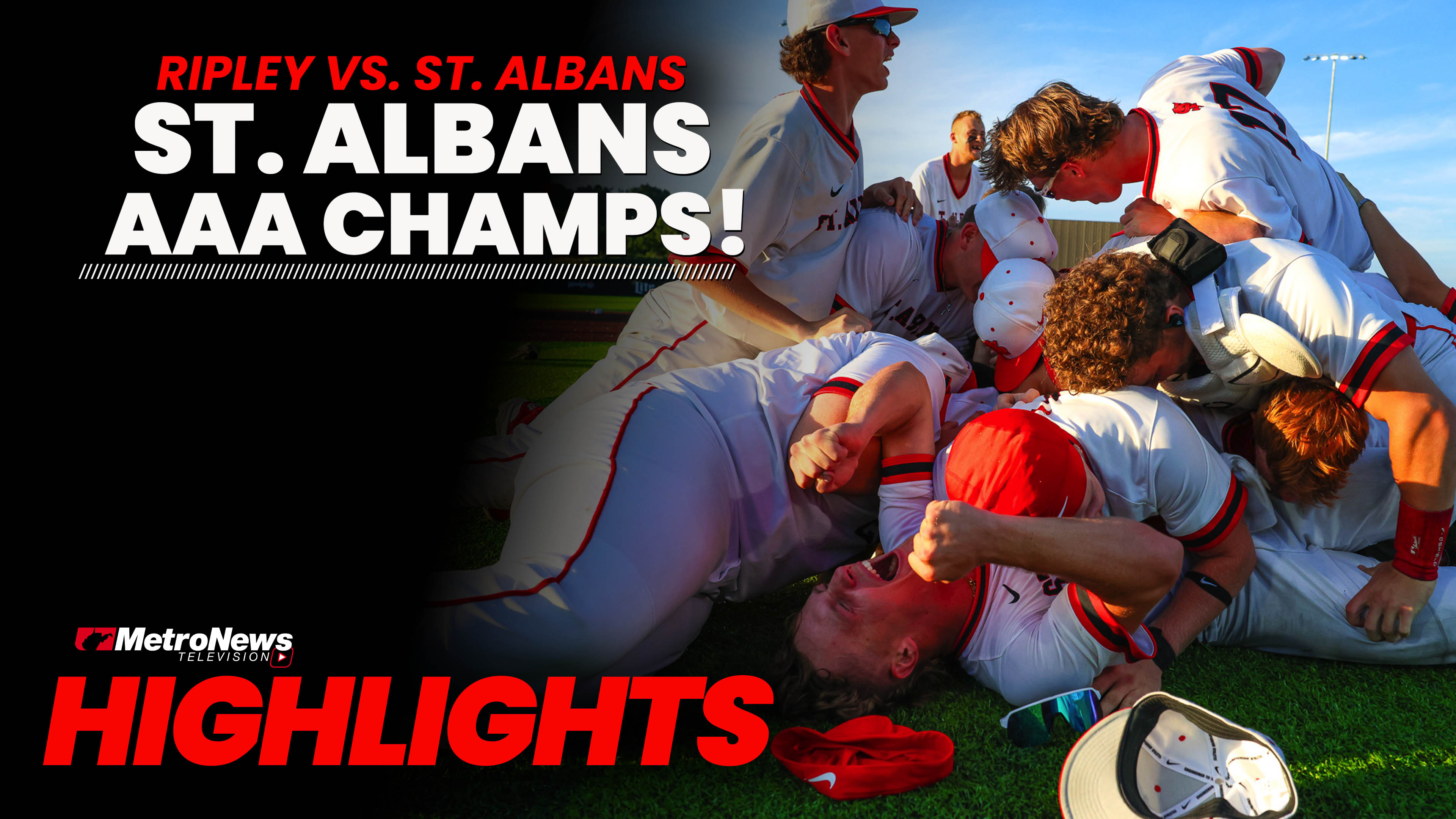 8-run first inning leads St. Albans to Class AAA title, 11-3 over Ripley