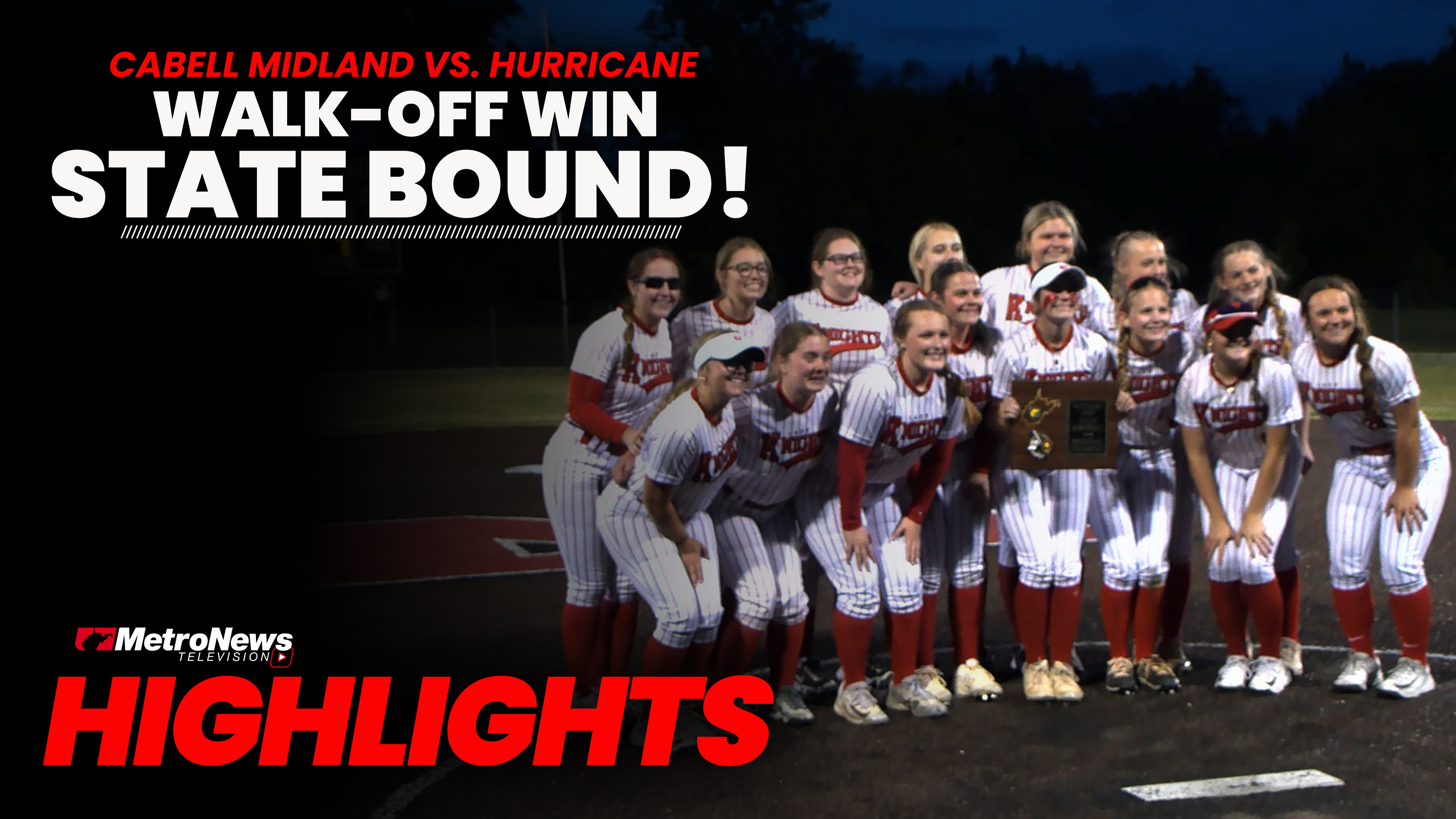 Cabell Midland Walks Off Hurricane 7-6, Returns to State Tournament