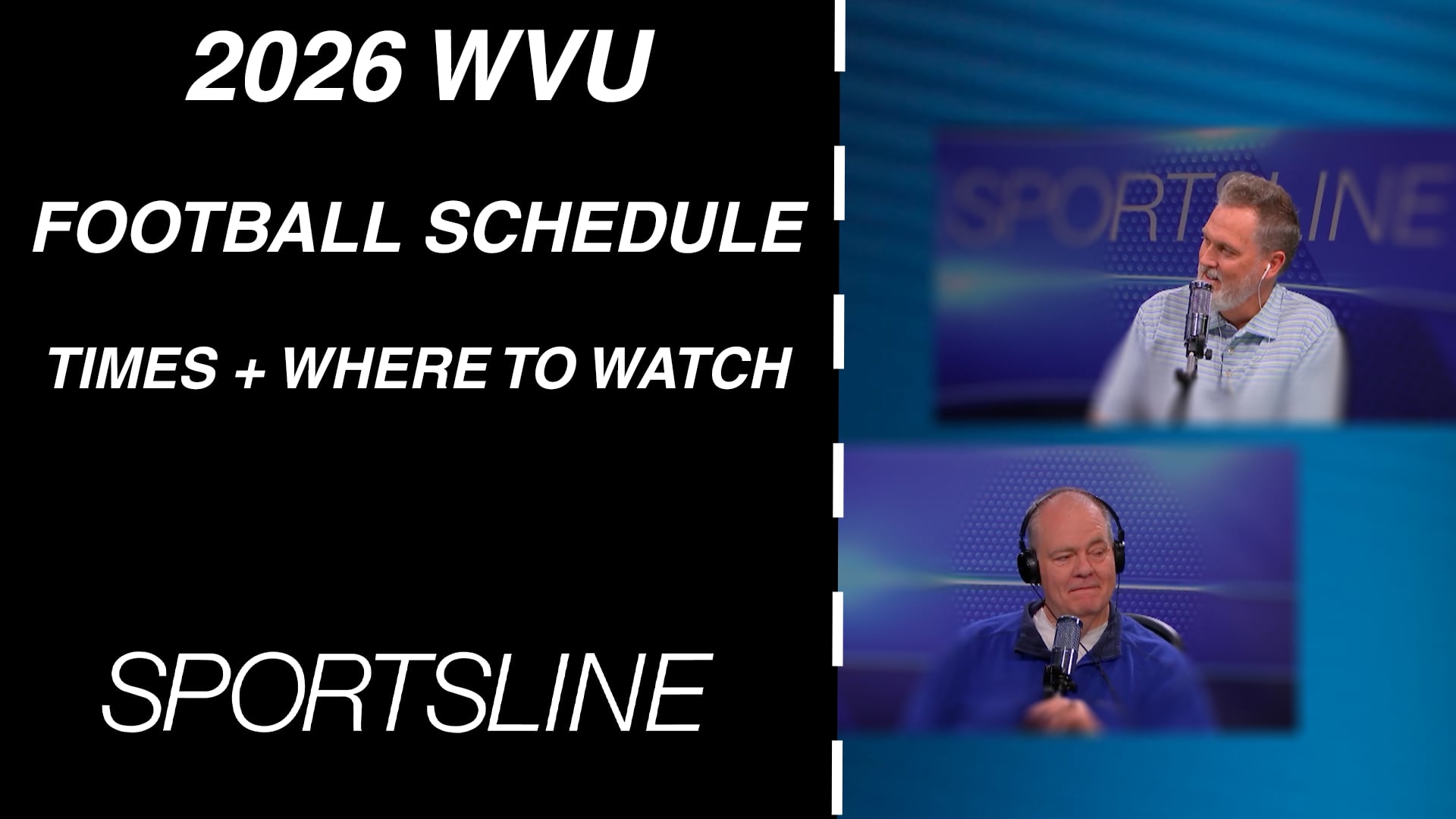 WVU Football Schedule Where to Watch & Start Times