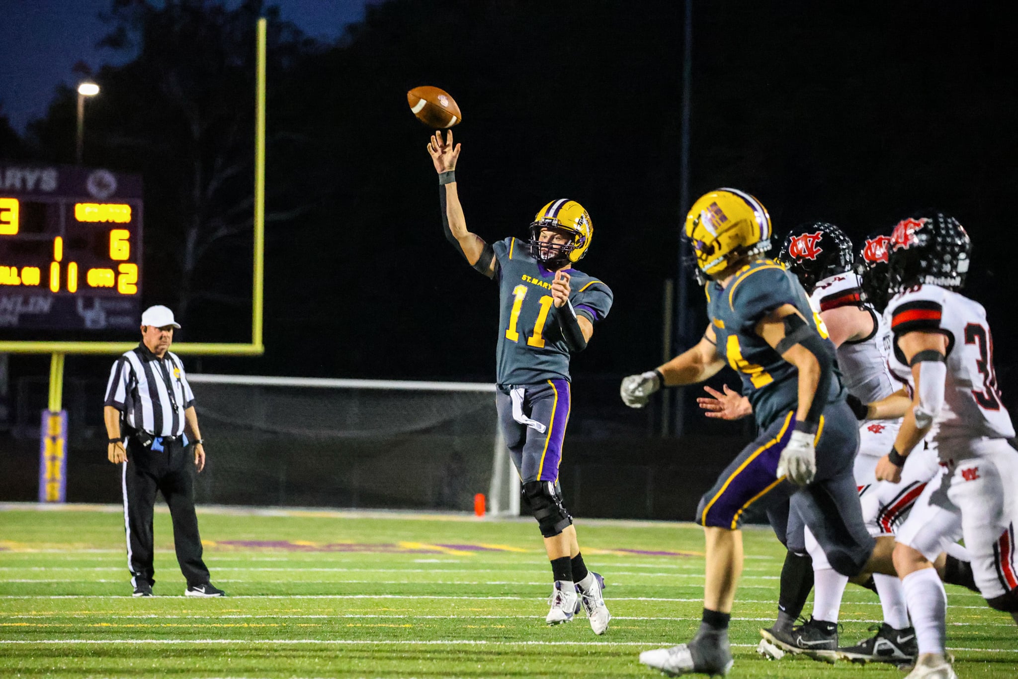 St. Marys defeats Webster County, 49-18