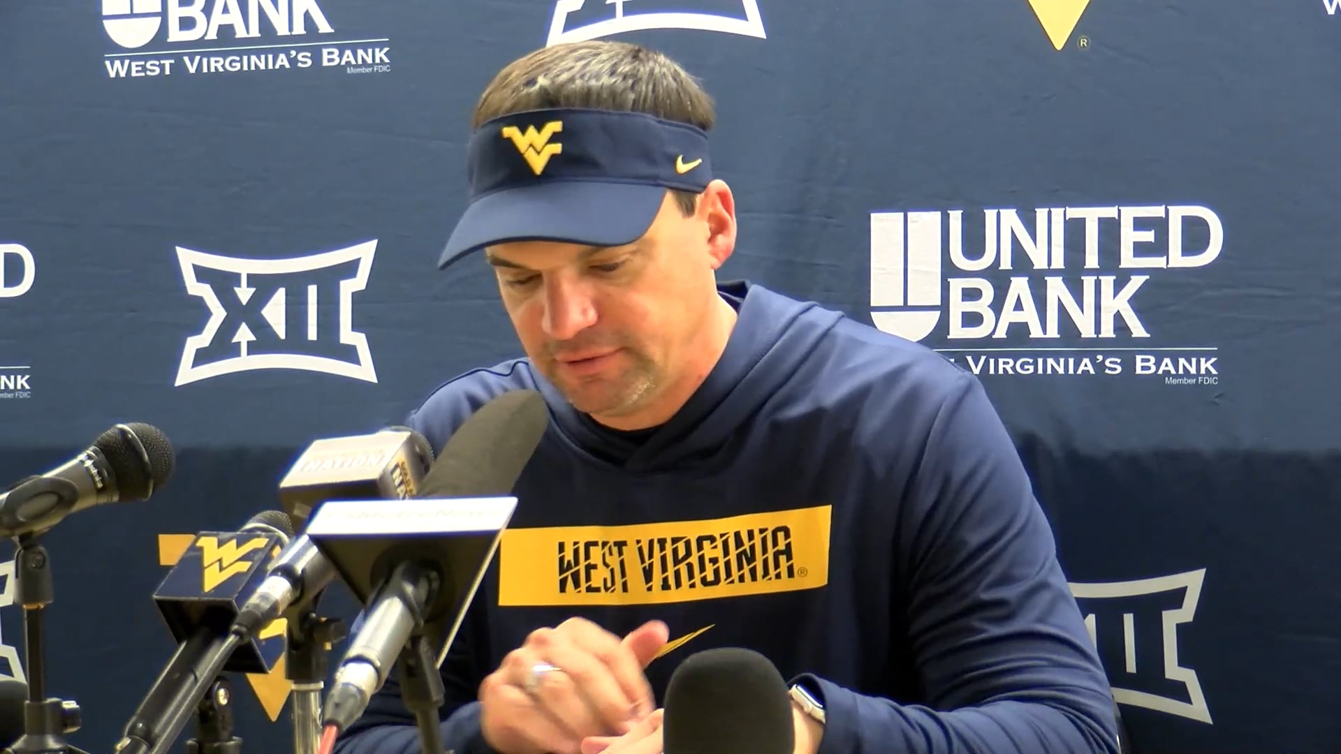 Postgame Presser: Neal Brown (WVU vs. Cincinnati)