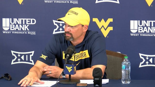 Neal Brown's postgame press conferenc...