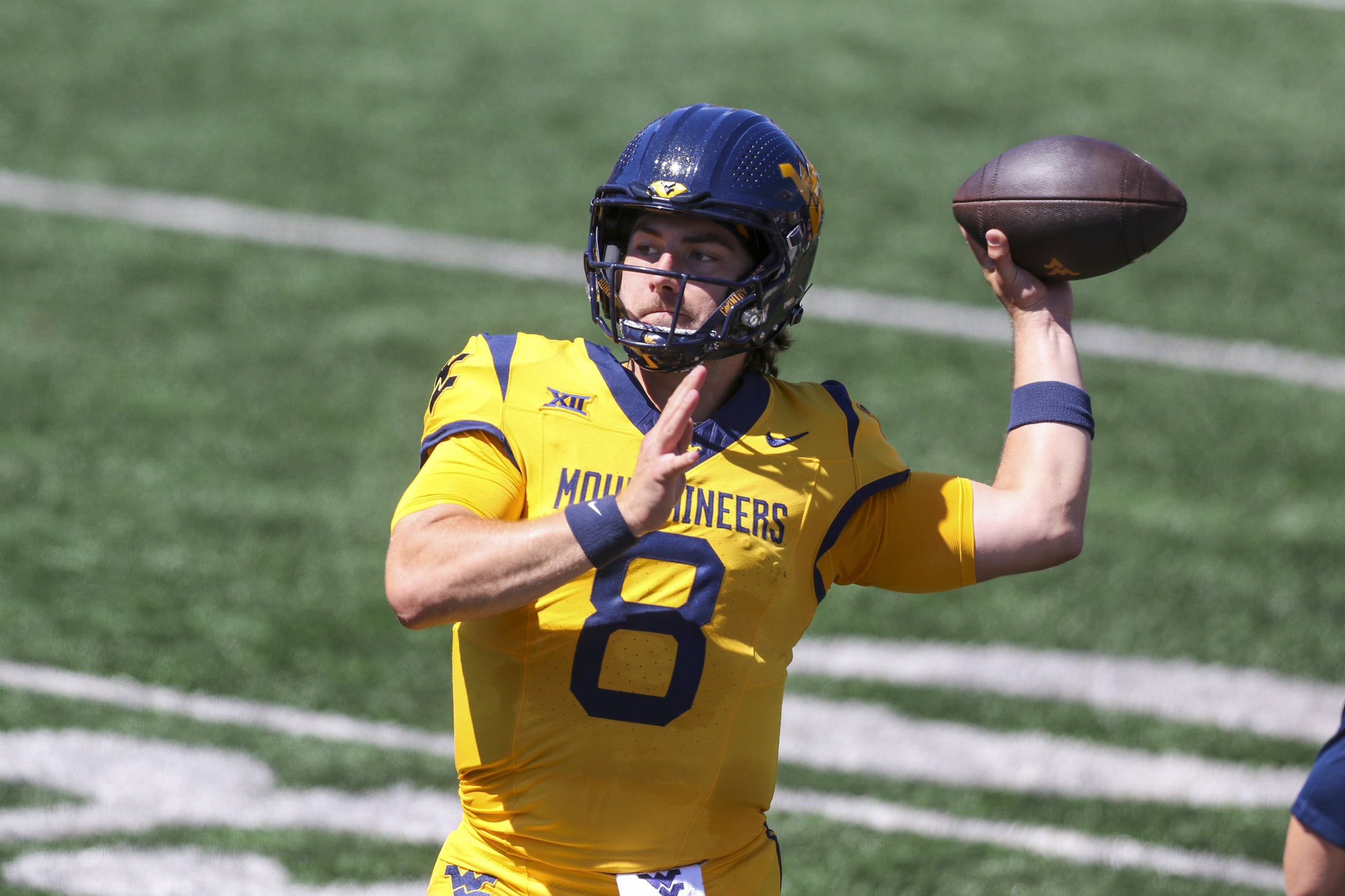 Nicco Marchiol on being named WVU's starting QB