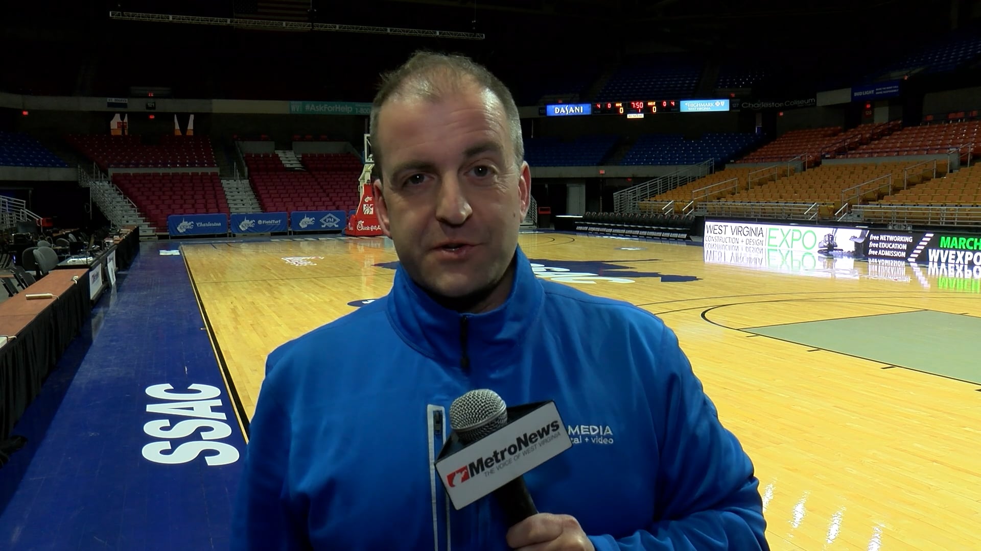 Setting the Scene: Day 1, WVSSAC Girls Basketball State Tournament