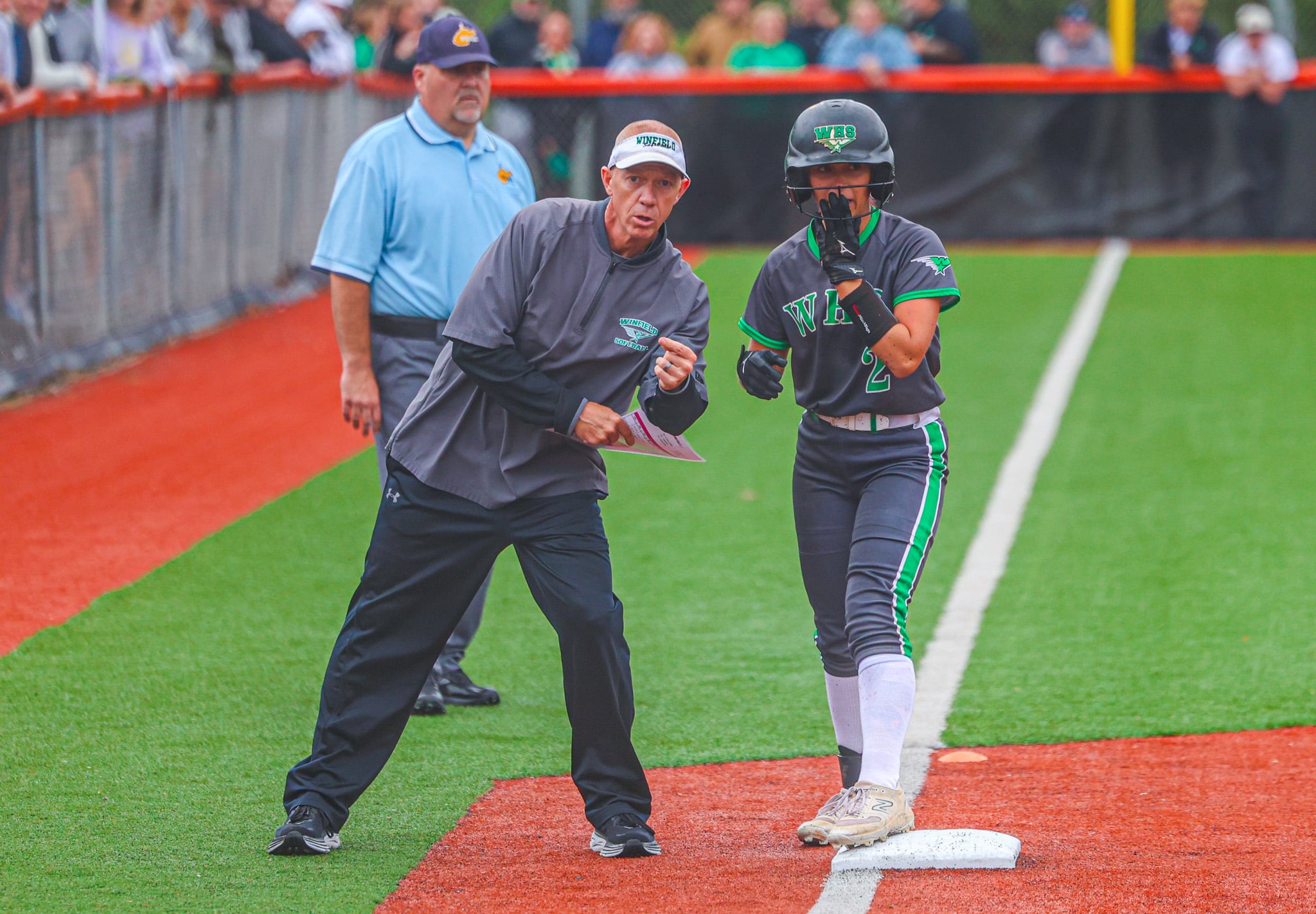 Winfield races out to early lead, defeats Herbert Hoover 7-5