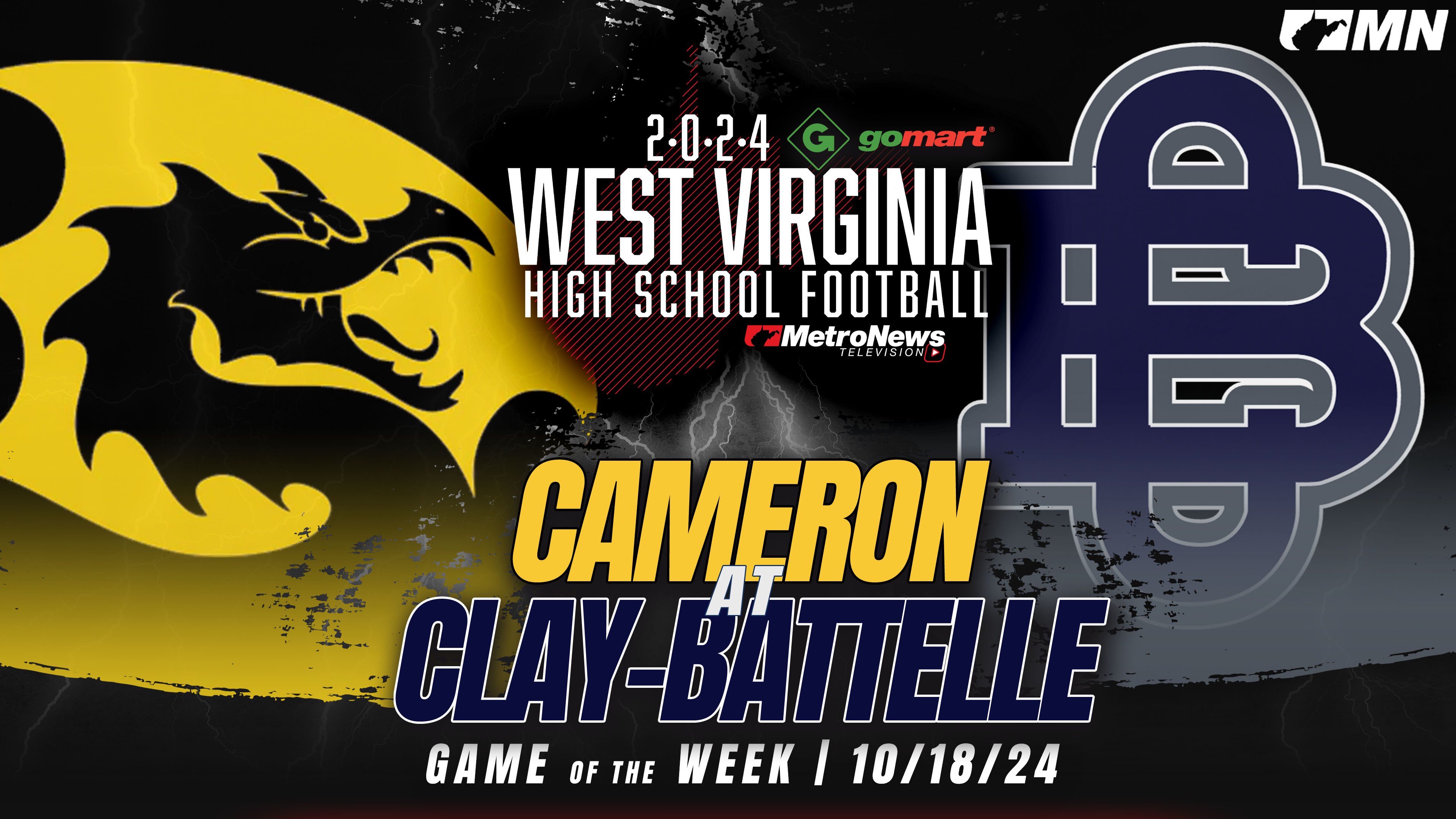 Game Archive: Cameron vs. Clay-Battelle (10/18/24)