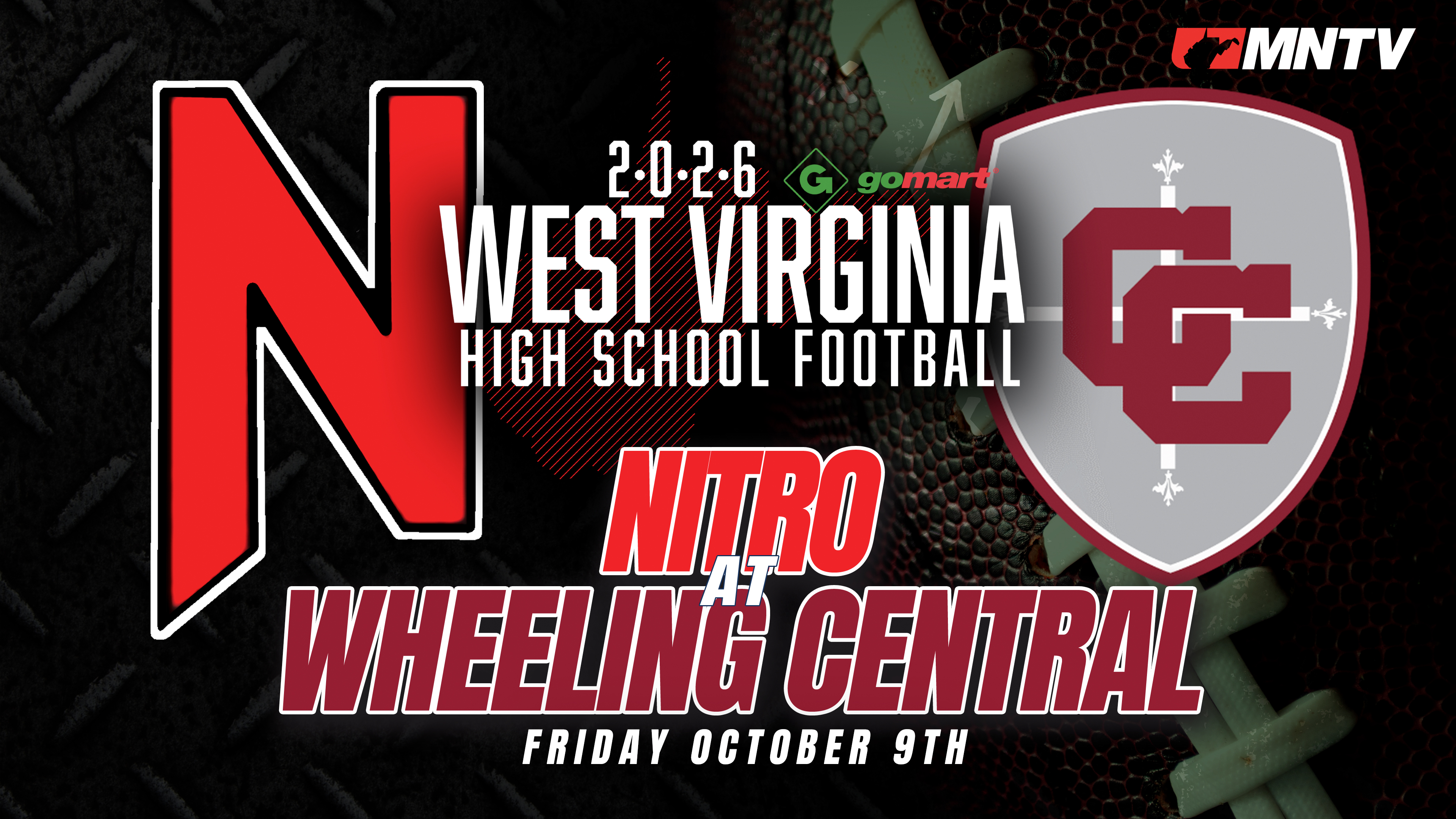 Nitro at Wheeling Central | 10/9/26 | 6:00 PM