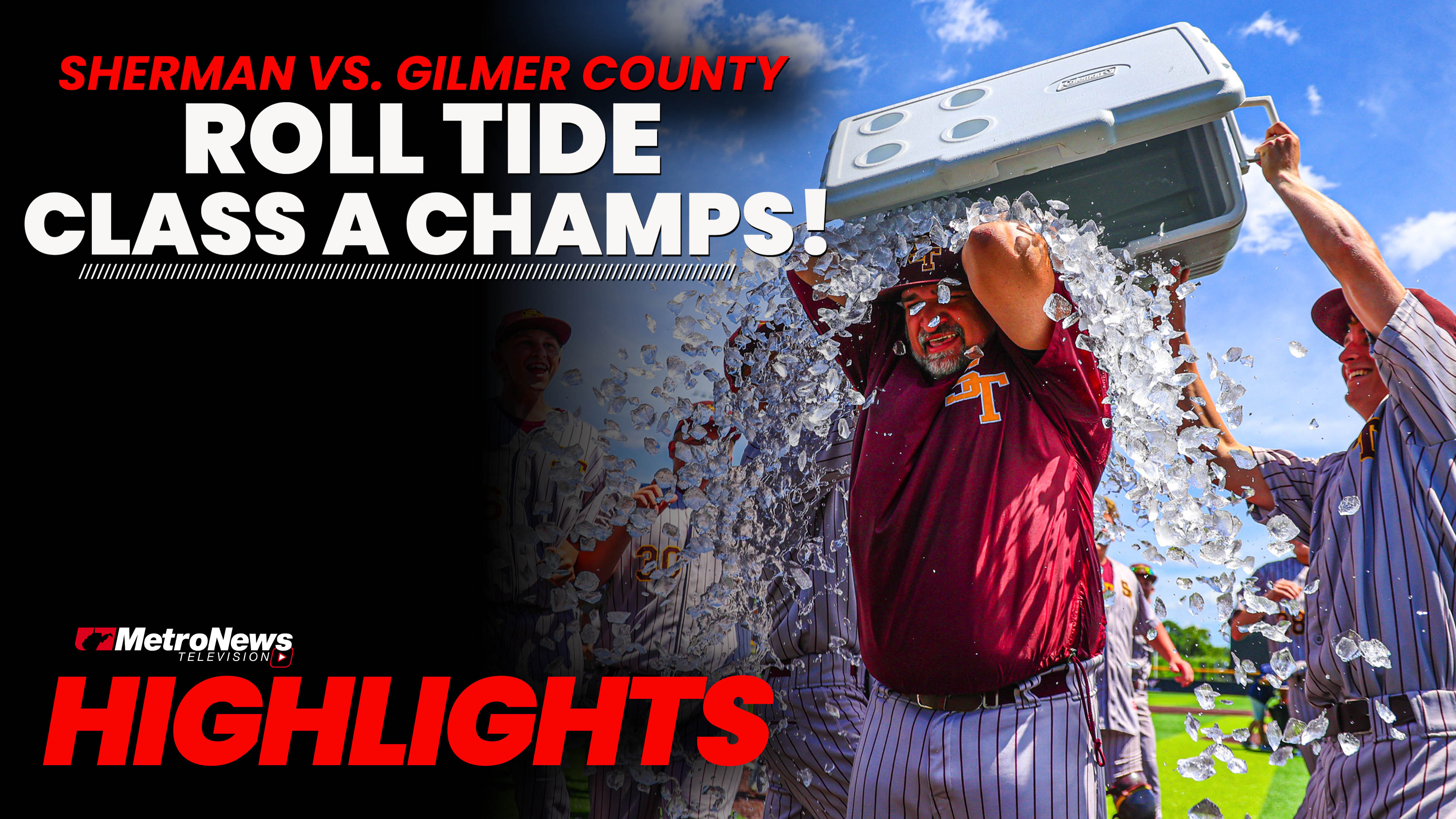 Perdue's gem leads Sherman to 1st state championship, 4-1 over Gilmer County