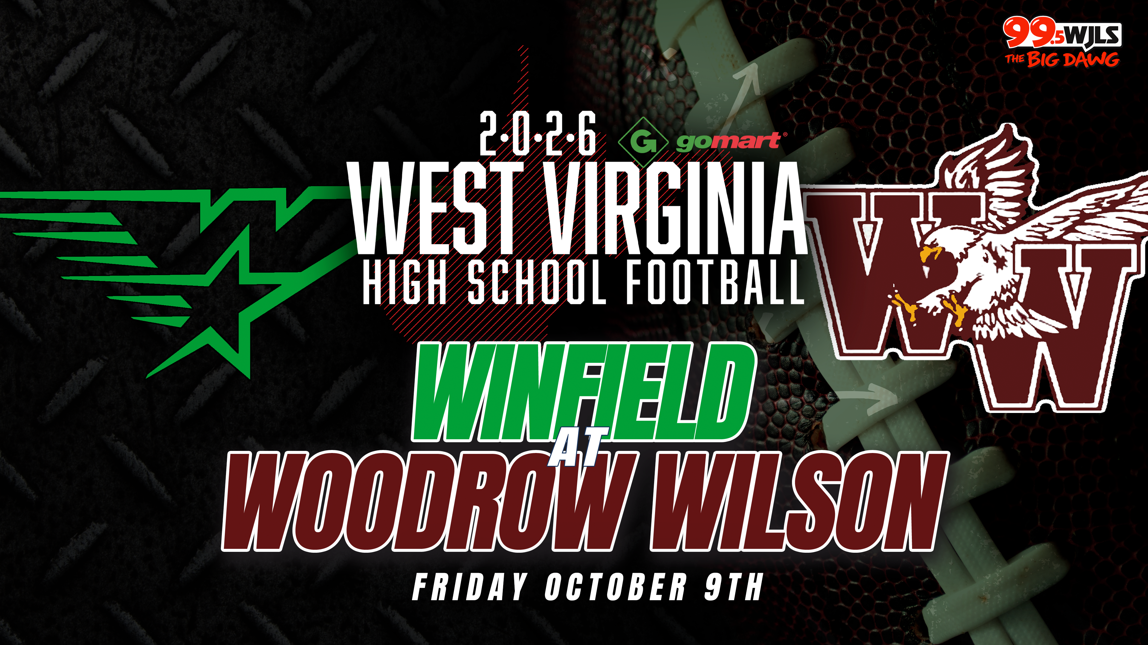 Winfield at Woodrow Wilson | 10/9/26 | 7:30 PM