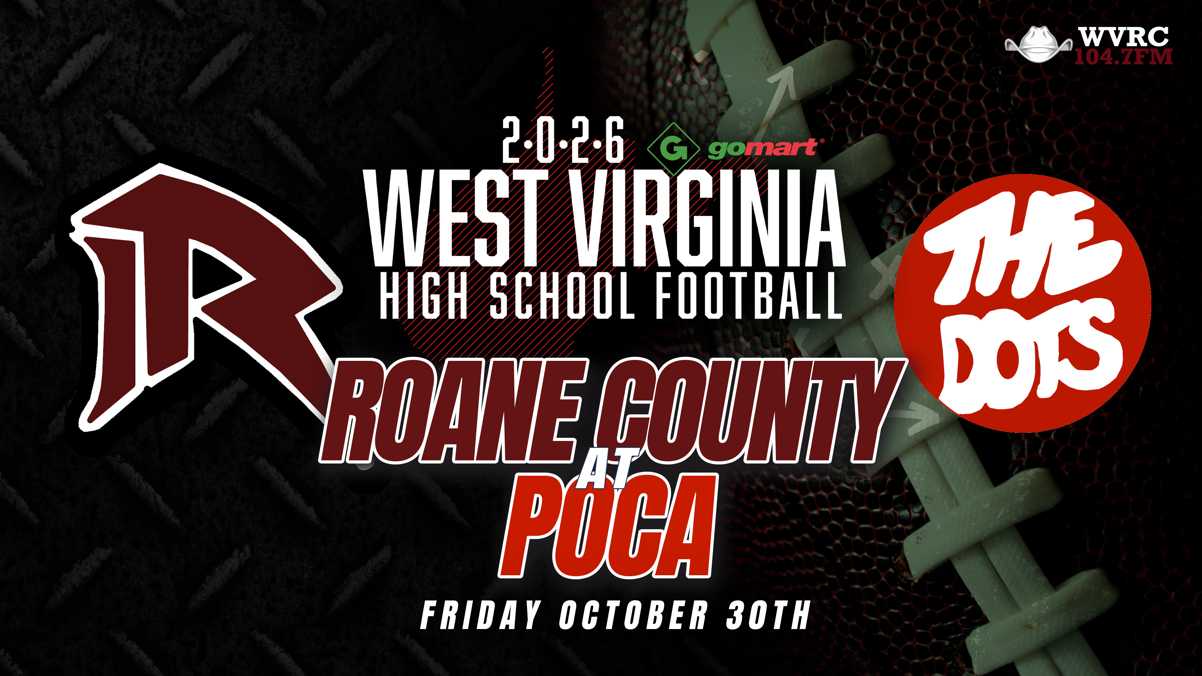 Roane County at Poca | 10/30/26 | 7:30 PM