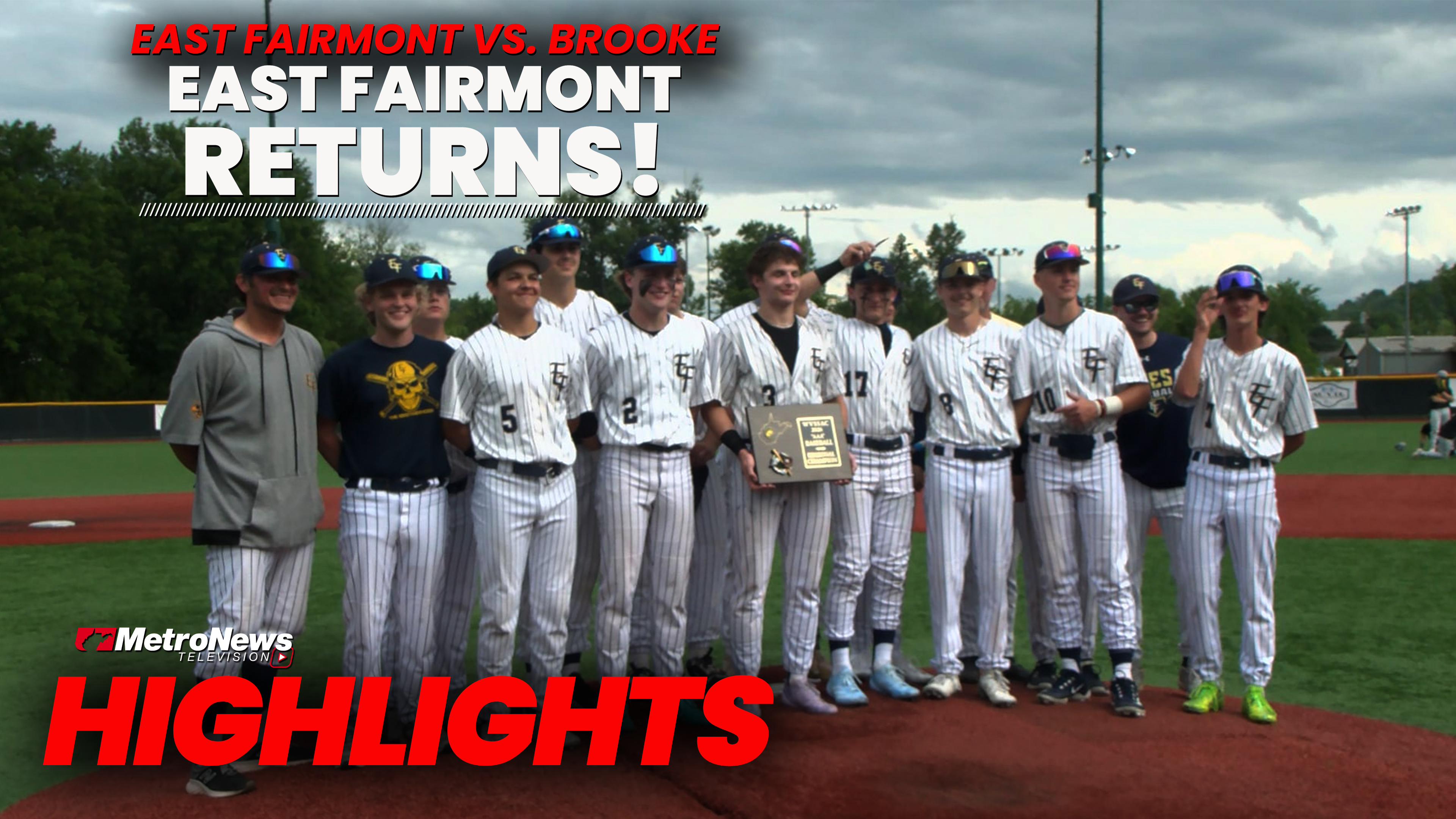 East Fairmont locks up 1st state tourney bid since 1990 with 13-2 W over Brooke