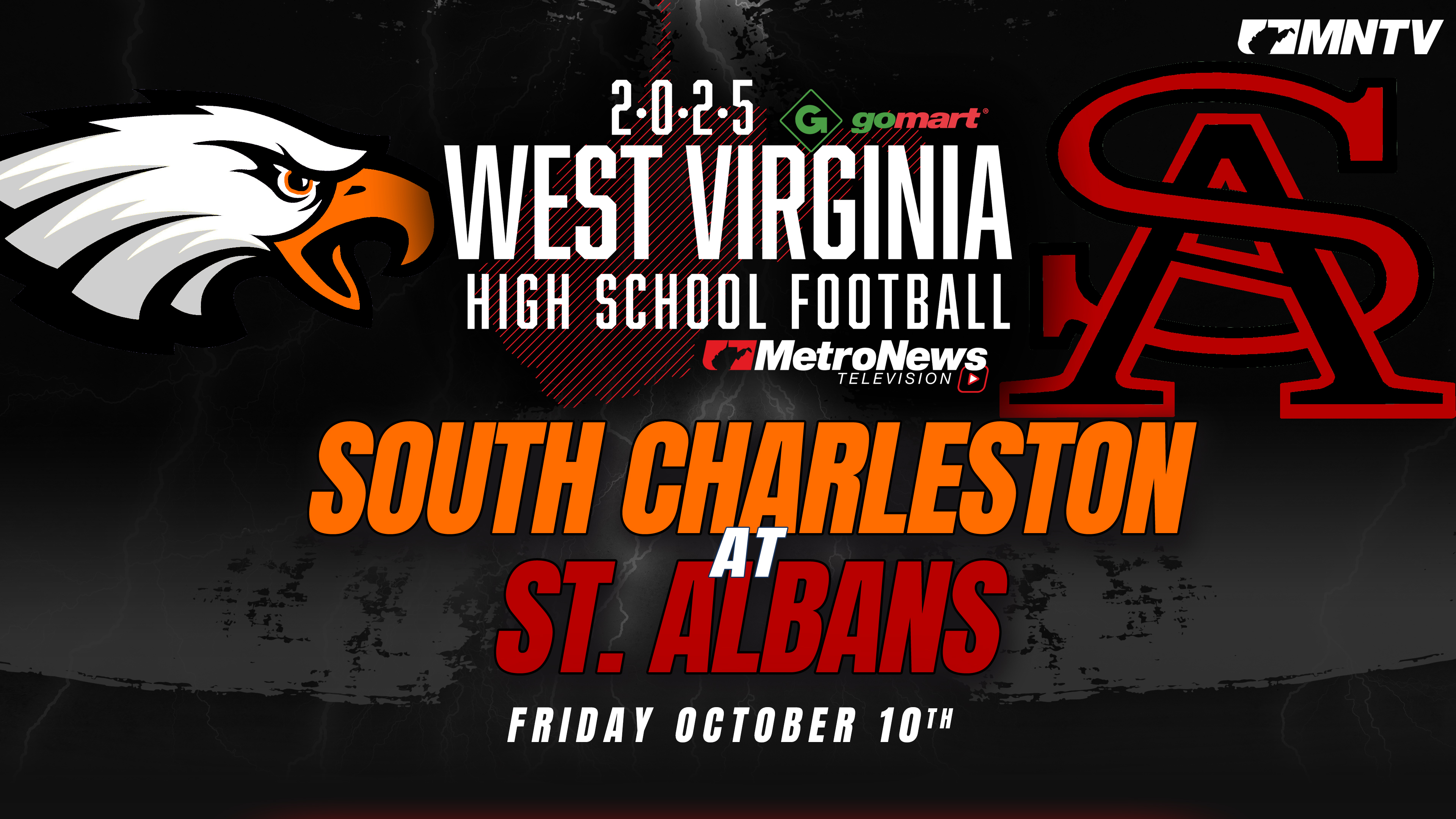 South Charleston vs. St. Albans (10/10/25)