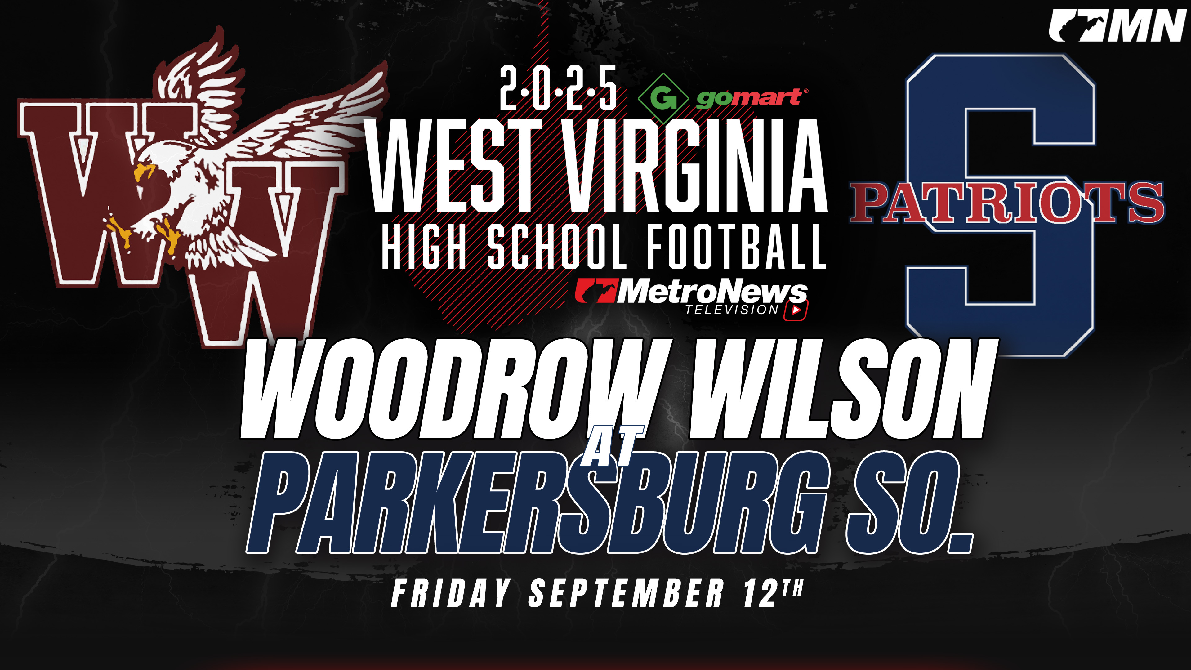 Woodrow Wilson vs. Parkersburg South (9/12/25)