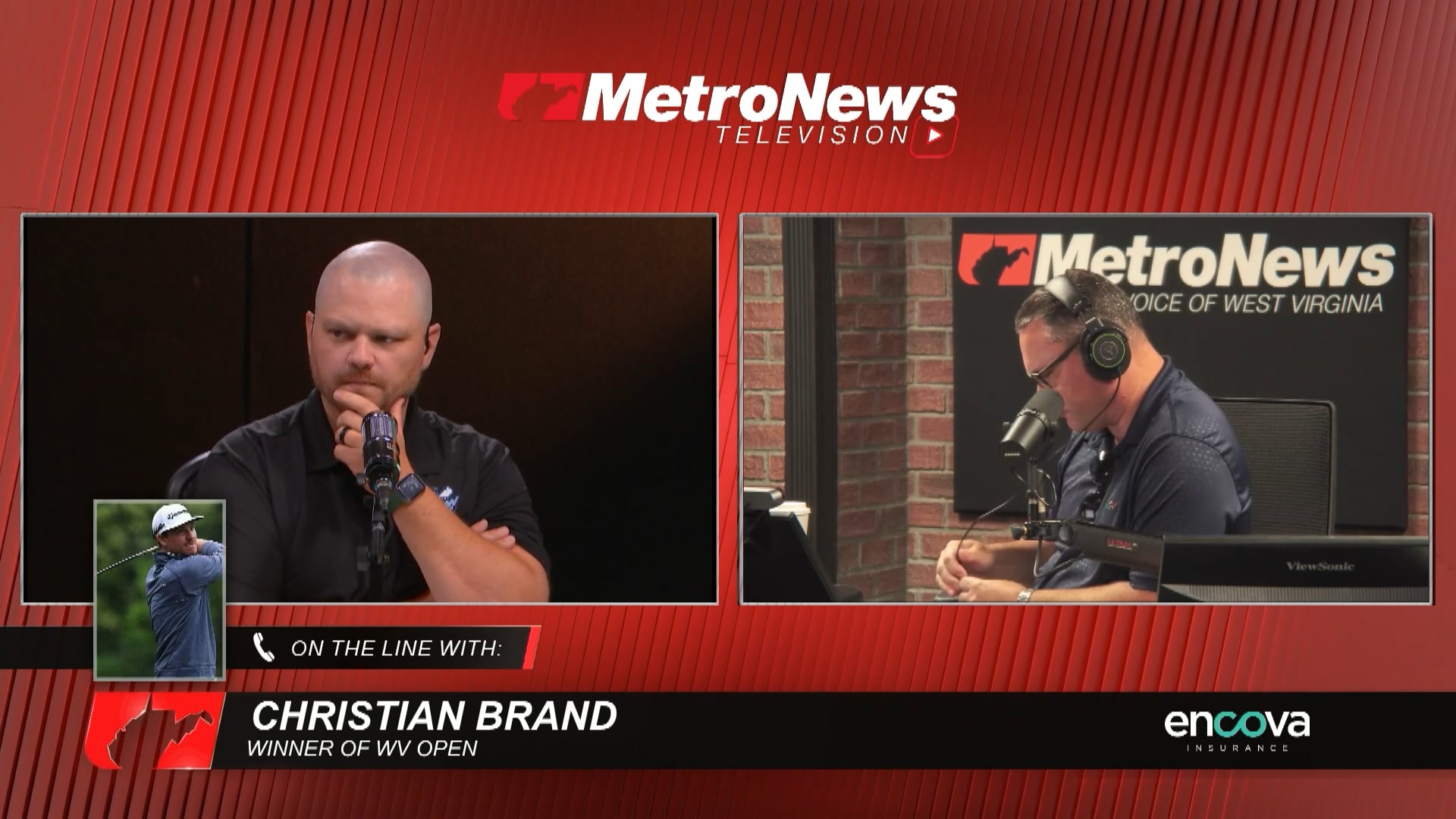 Christian Brand on Winning the WV Open