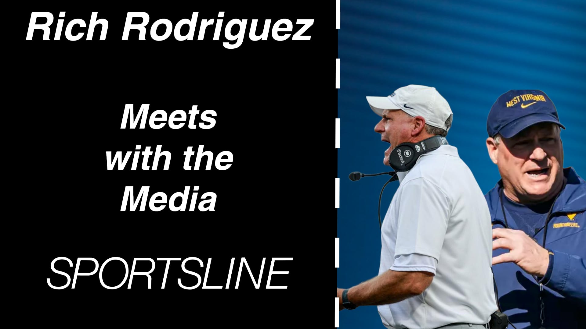 Rich Rodriguez: Meeting with the Media