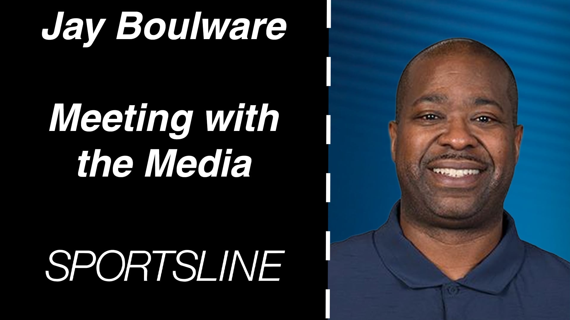 Jay Boulware: Meeting with the Media