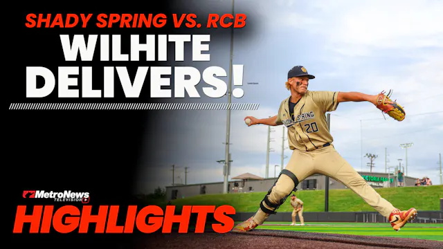 Wilhite pitches and hits Shady Spring...