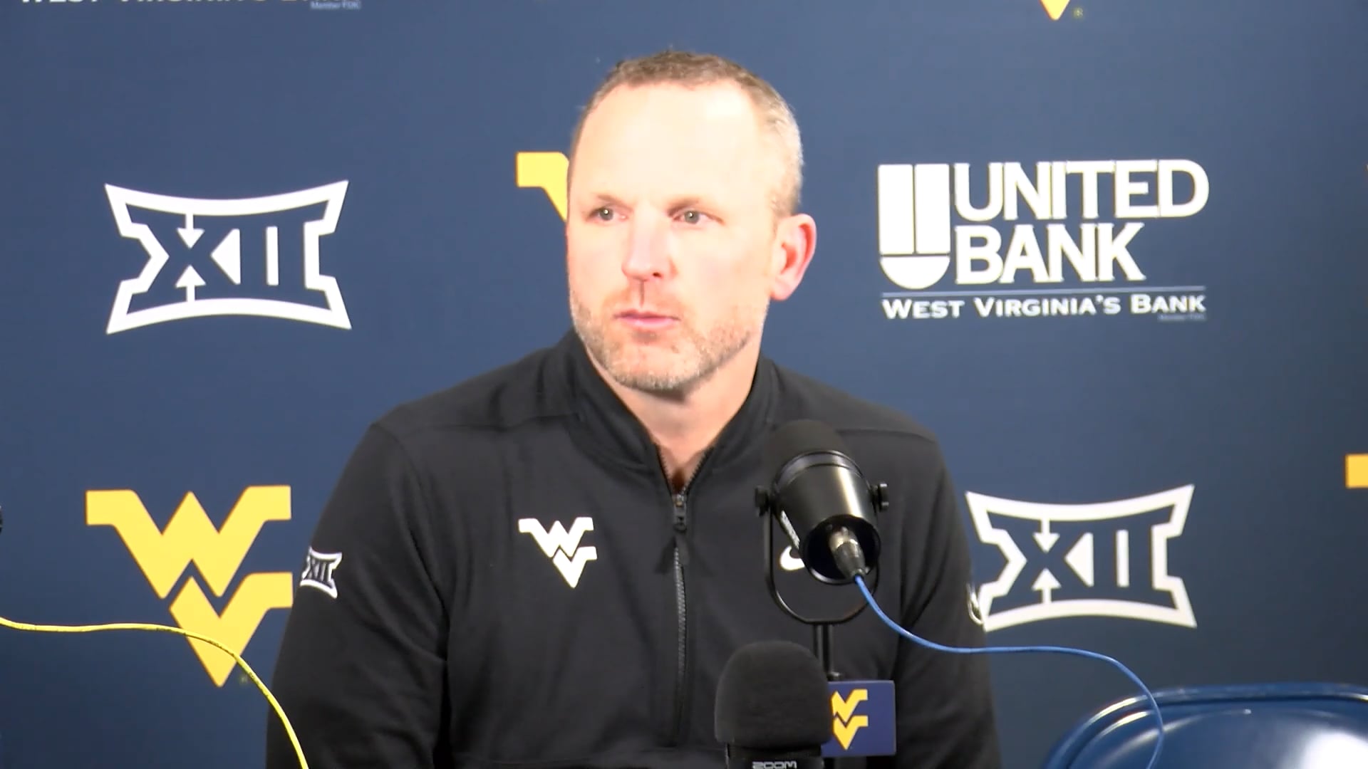 Postgame Presser: Darian DeVries (WVU vs. Utah)
