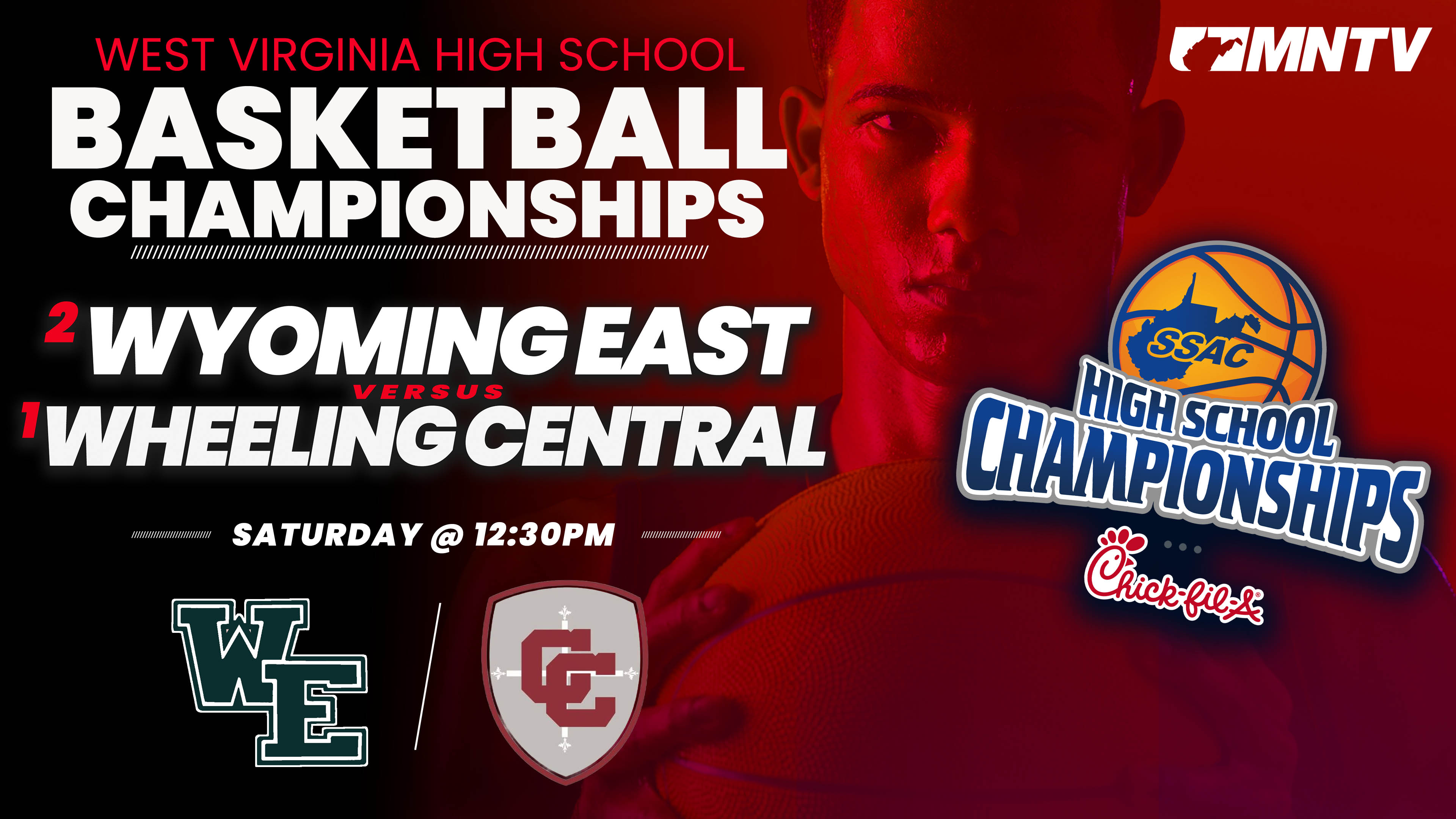 Class AA Chip | #1 Wheeling Central vs. #2 Wyoming East | 3/21 at 12:30 PM