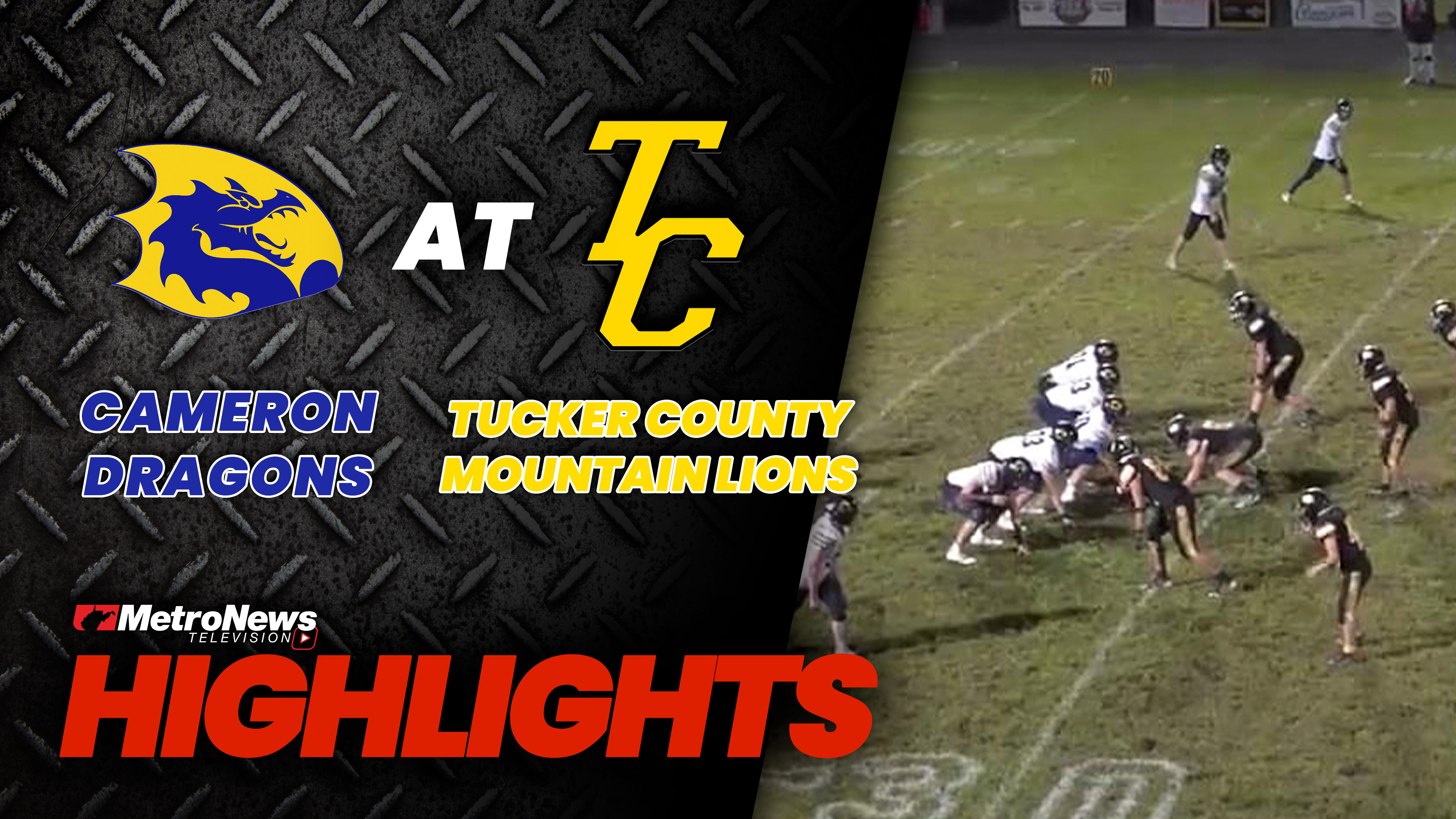 Cameron Pulls Away from Tucker County, 42-6 | Dragons Dominate 2nd Half