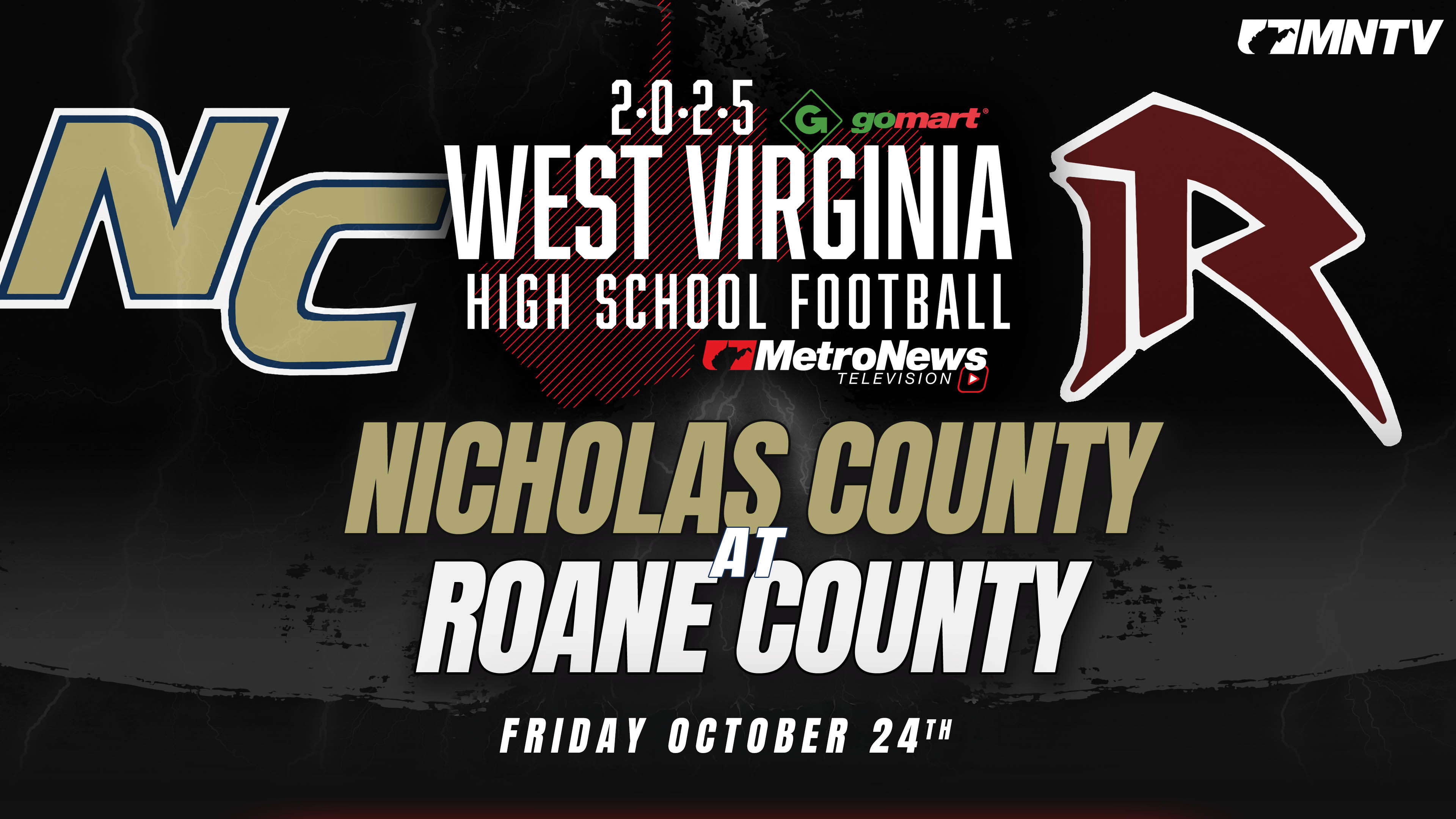 Nicholas County vs. Roane County (10/24/25)