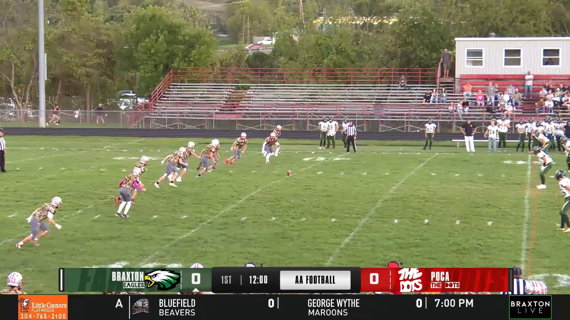 Highlights: Braxton County defeats Poca, 34-14