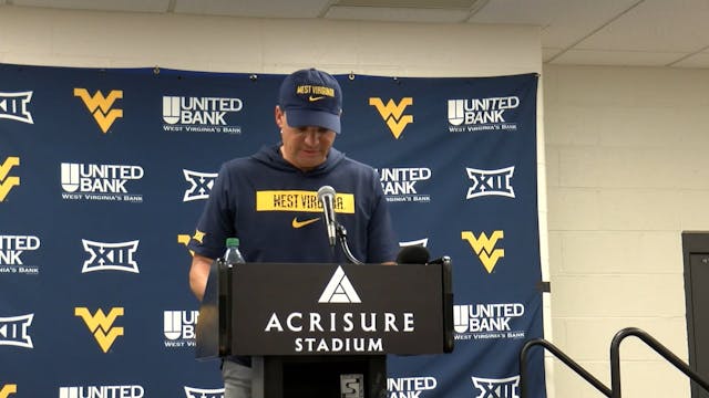 Neal Brown's postgame press conferenc...