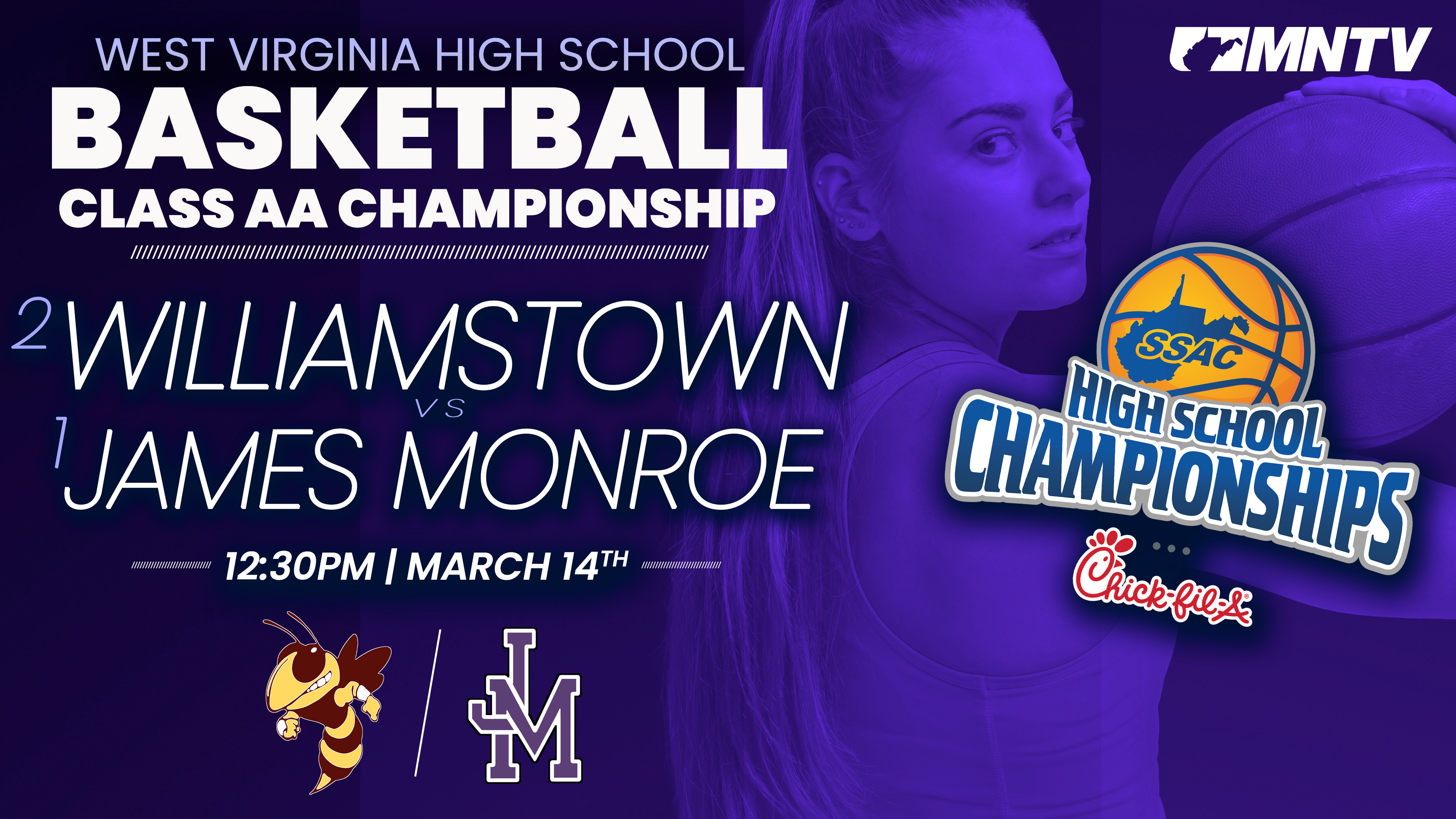Archive | Class AA State Championship | Williamstown vs James Monroe