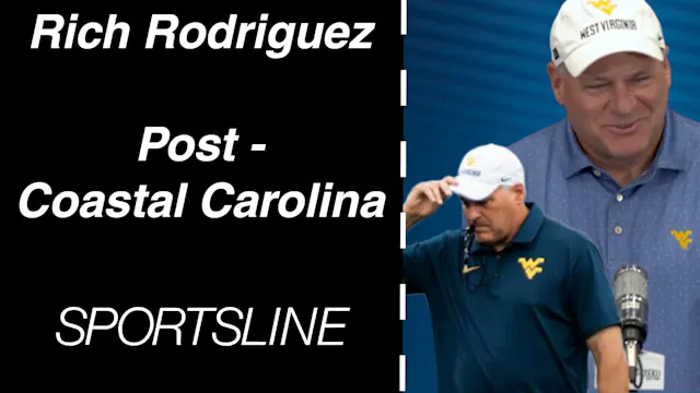 Rich Rodriguez: After Game 1