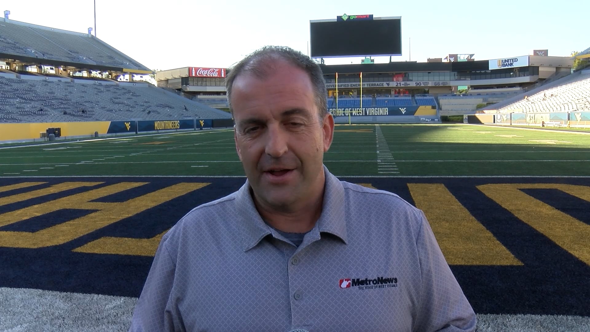 Postgame "Round of Sound" from WVU's 45-3 win over RMU