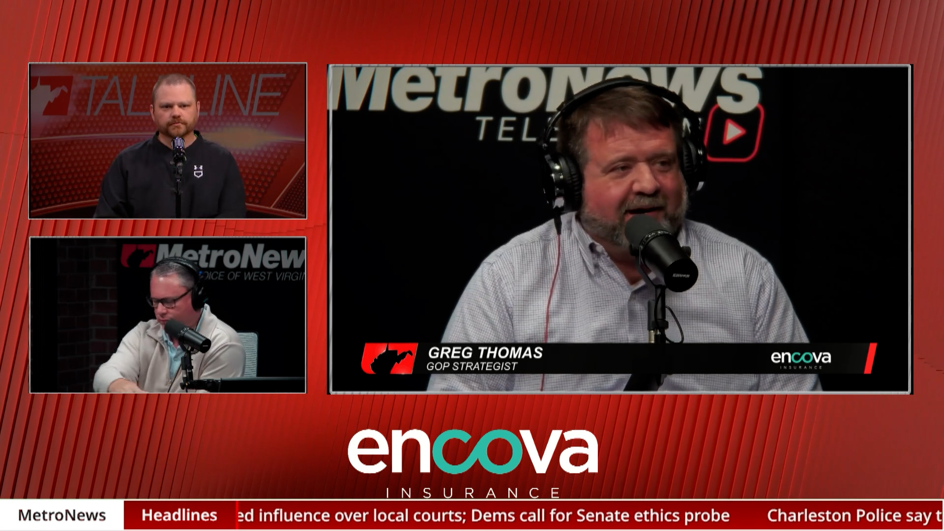Talkline: WV Politics, US Senate, Supreme Court & House Races (5/5/26)