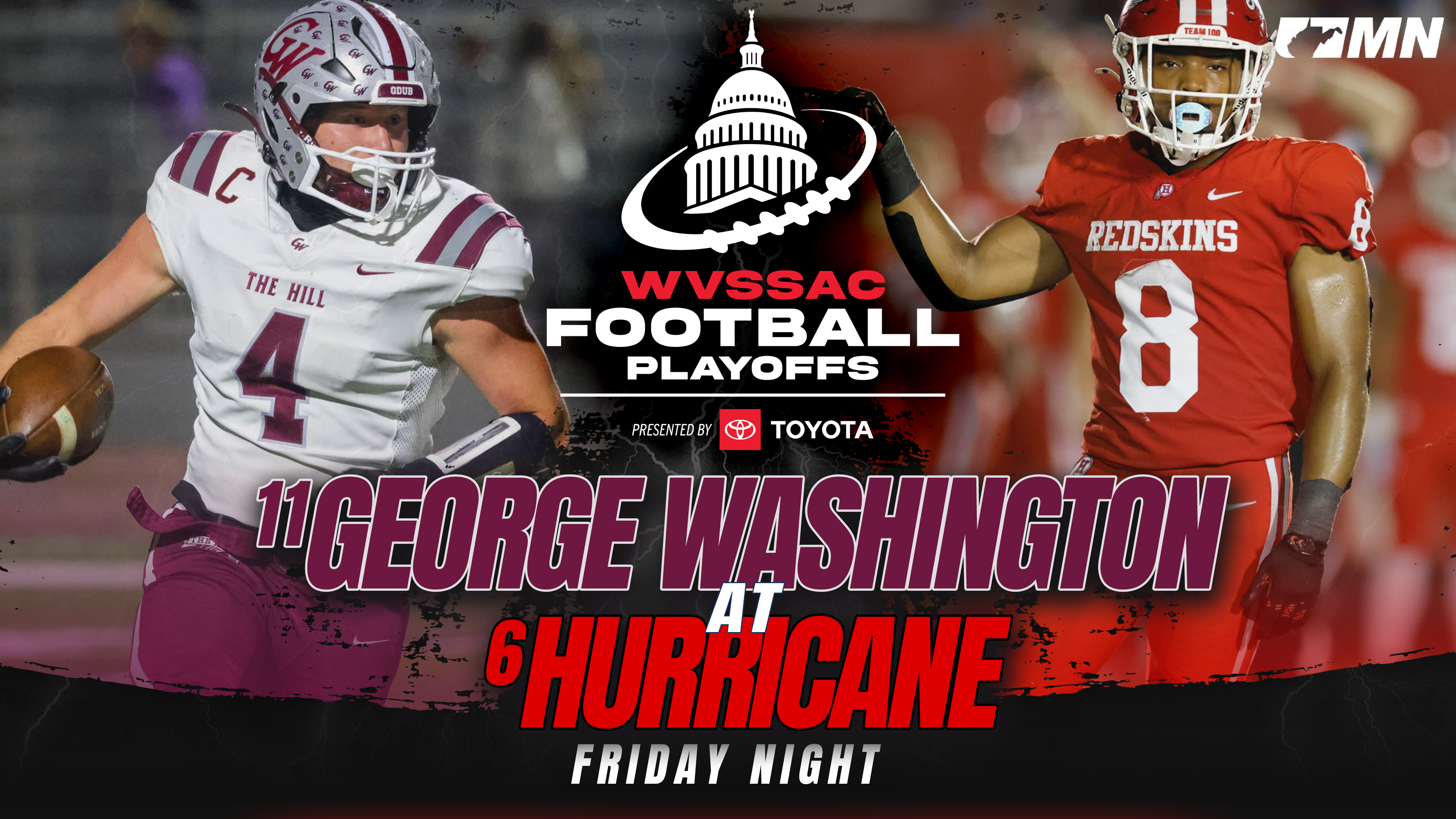 Game Archive: George Washington vs. Hurricane (11/22/24)