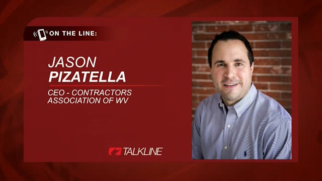 Jason Pizatella of WV Contractor's As...