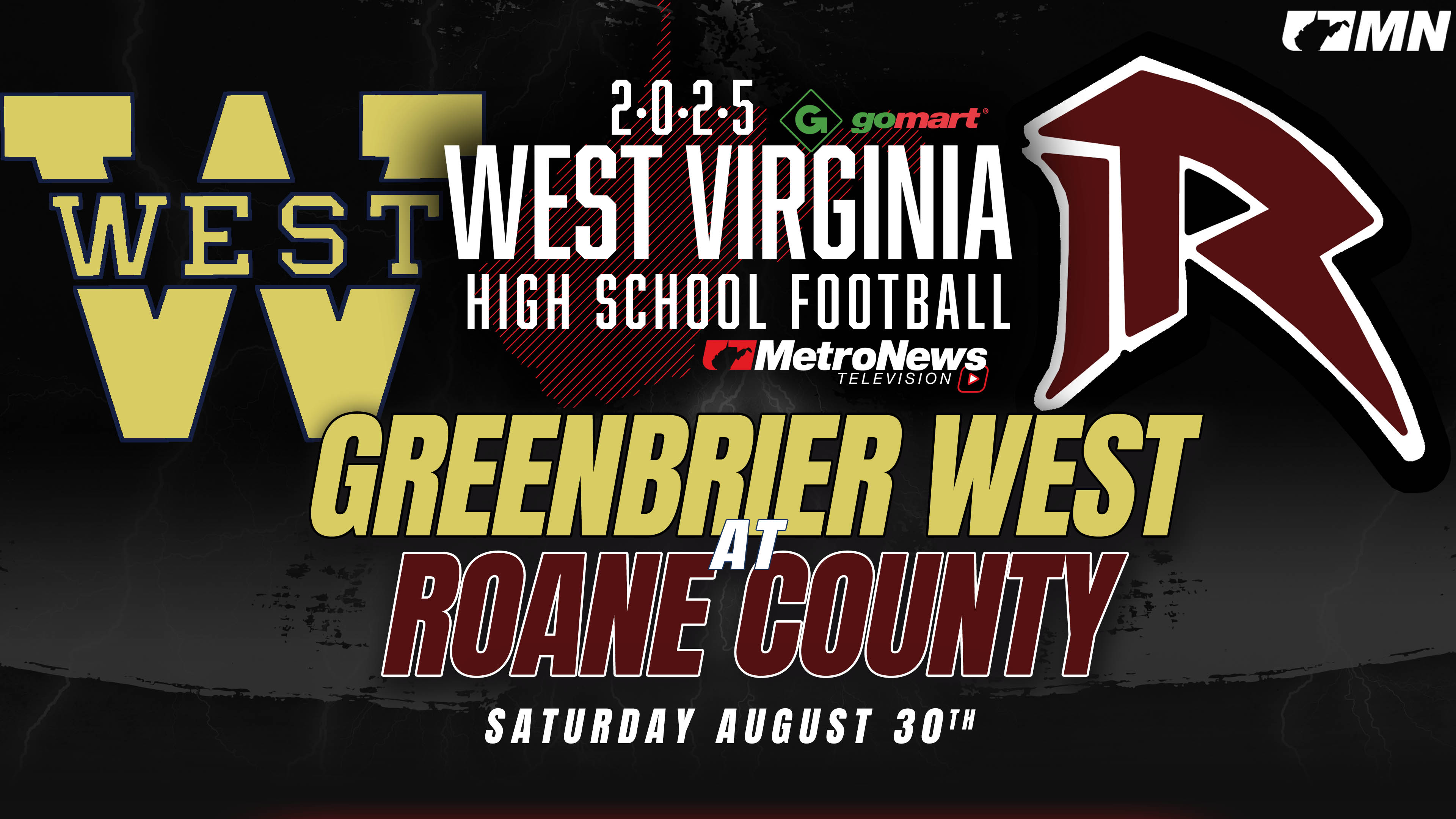 Greenbrier West vs. Roane County (8/30/25)