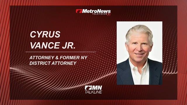 Cyrus Vance Jr. on Visit to West Virg...