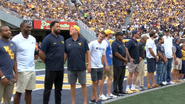 WVU 2005 NCAA Elite Eight team honored