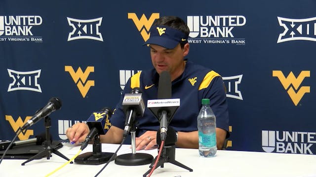 Neal Brown's postgame press conferenc...