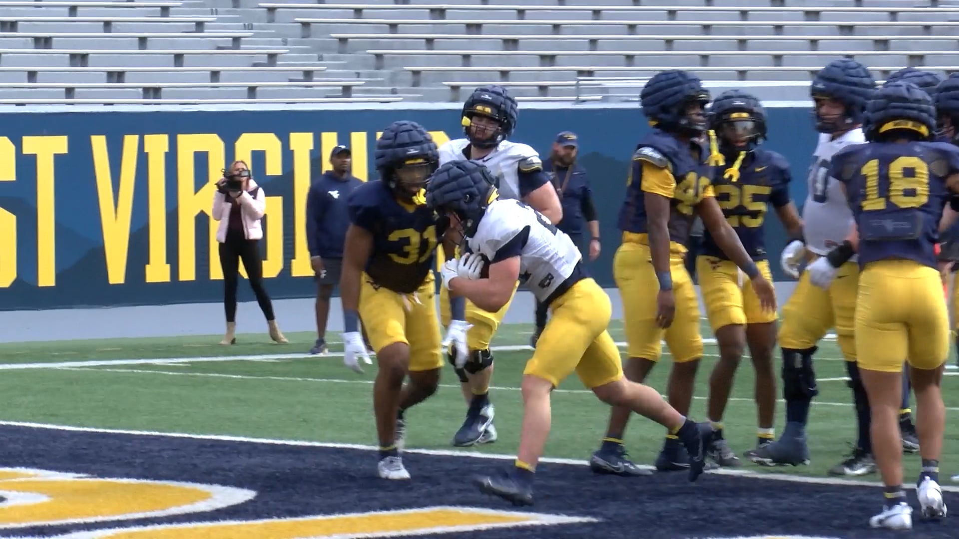 Sights and sounds from Day 4 of WVU spring football practice