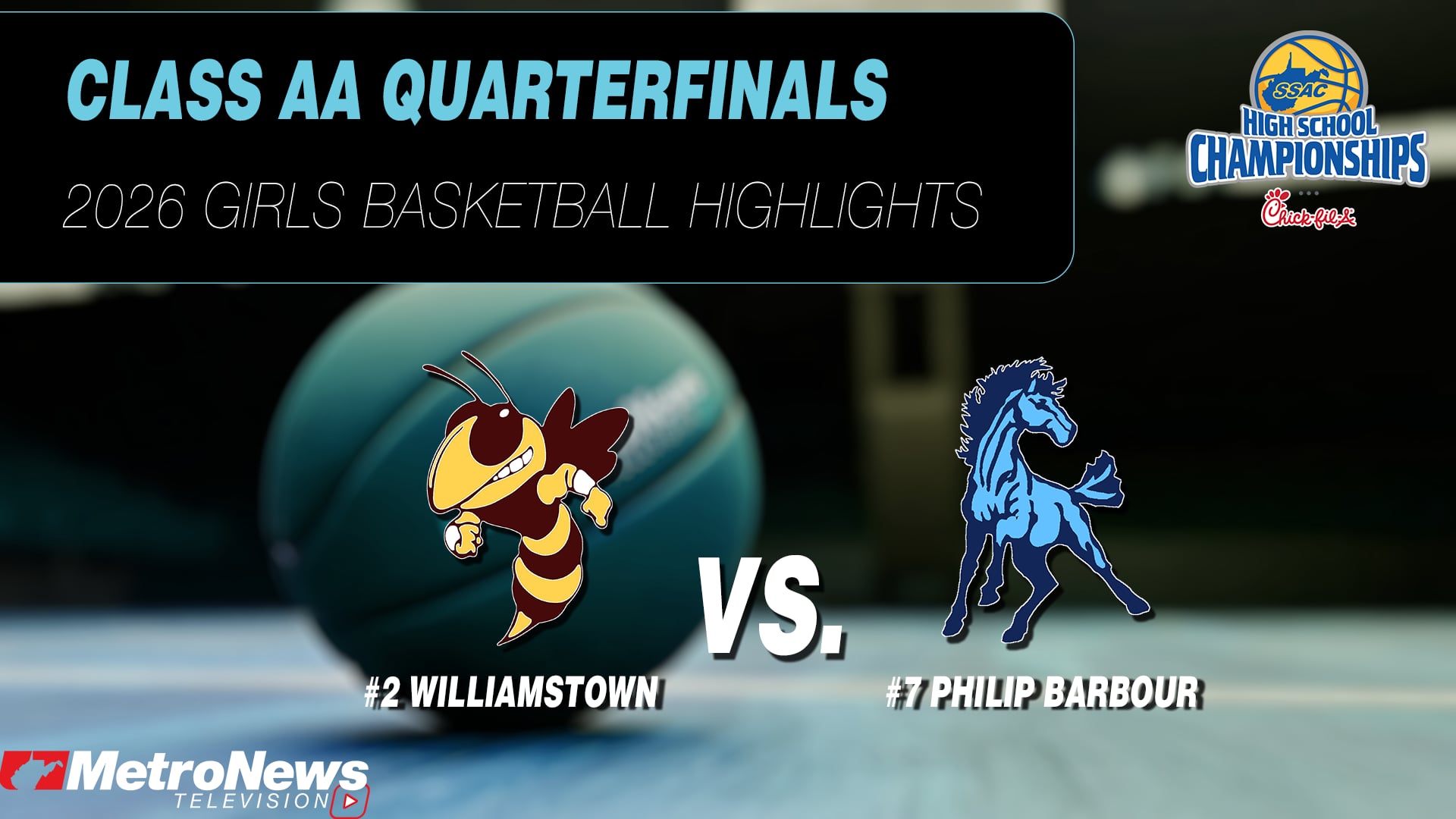 Williamstown vs Philip Barbour Thriller | WVSSAC AA Highlights