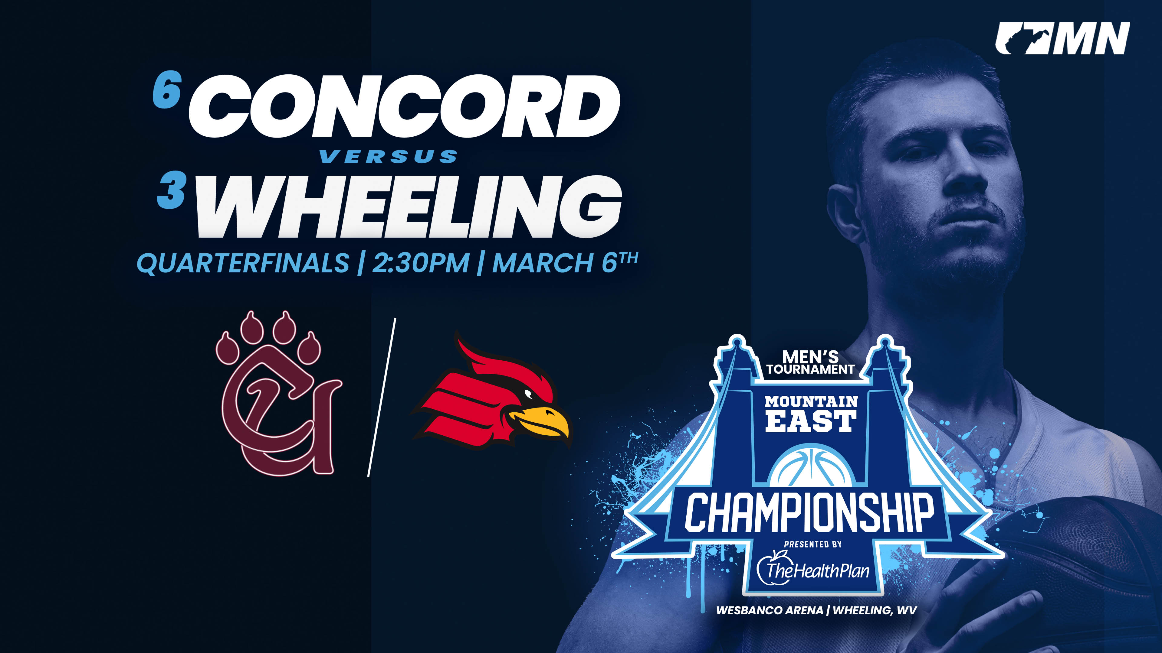 Mens: #3 Wheeling vs. #6 Concord