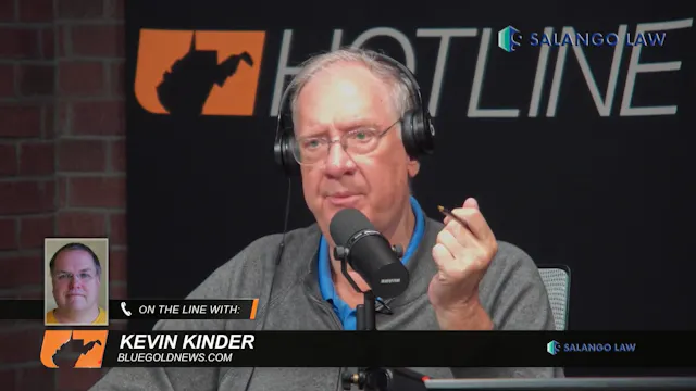 Dave W Kevin Kinder talking about WVU...