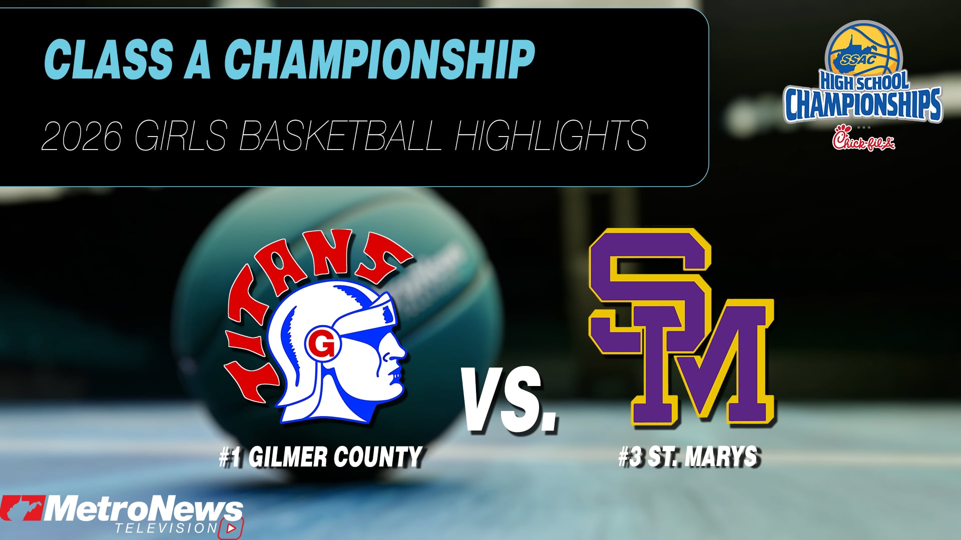 St. Marys vs Gilmer County | WVSSAC Class A Championship Highlights
