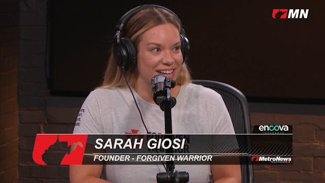 Forgiven Warrior’s Sarah Giosi on the...