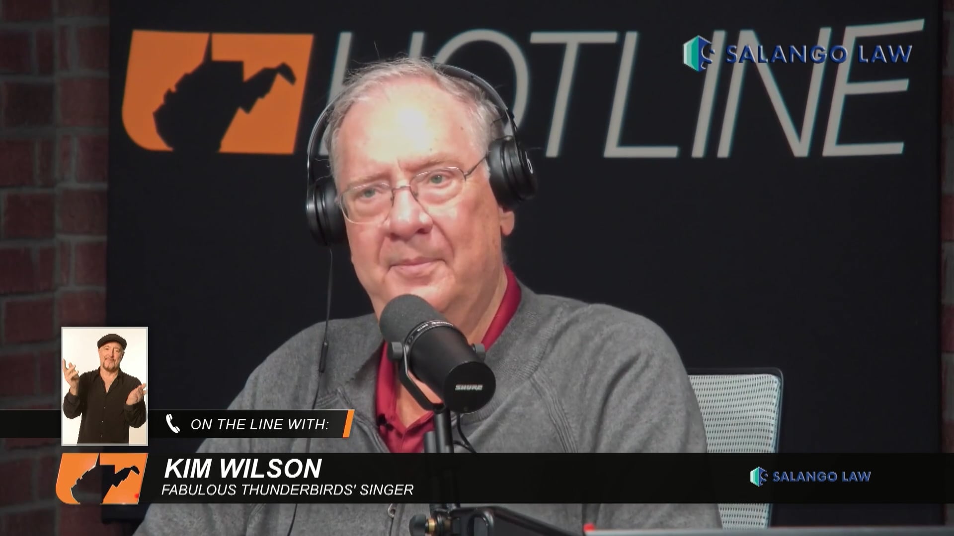 Dave W Kim Wilson talk about the Fabulous Thunderbirds and BB King