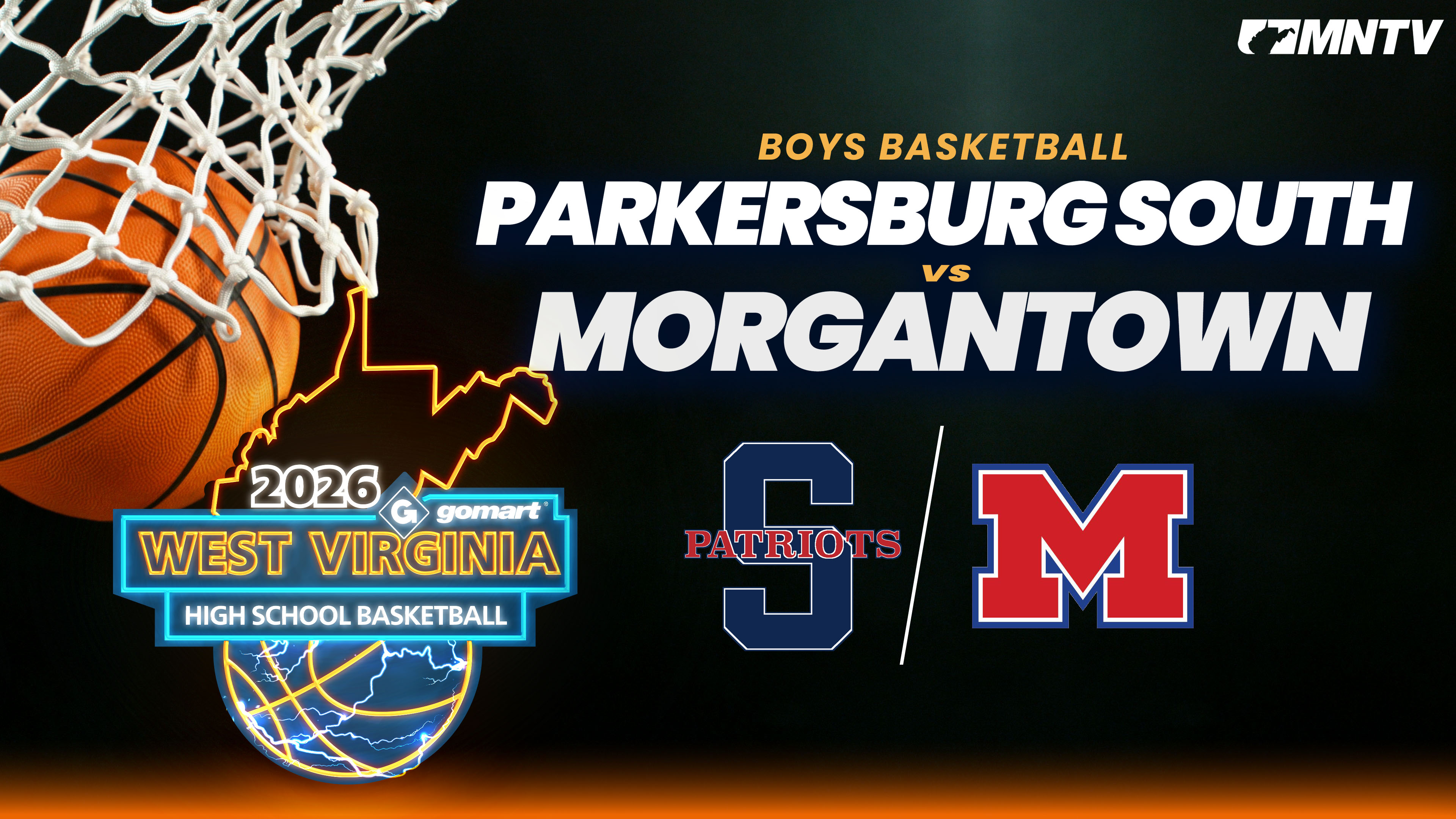 Parkersburg South vs. Morgantown (Boys, 1/8/26)