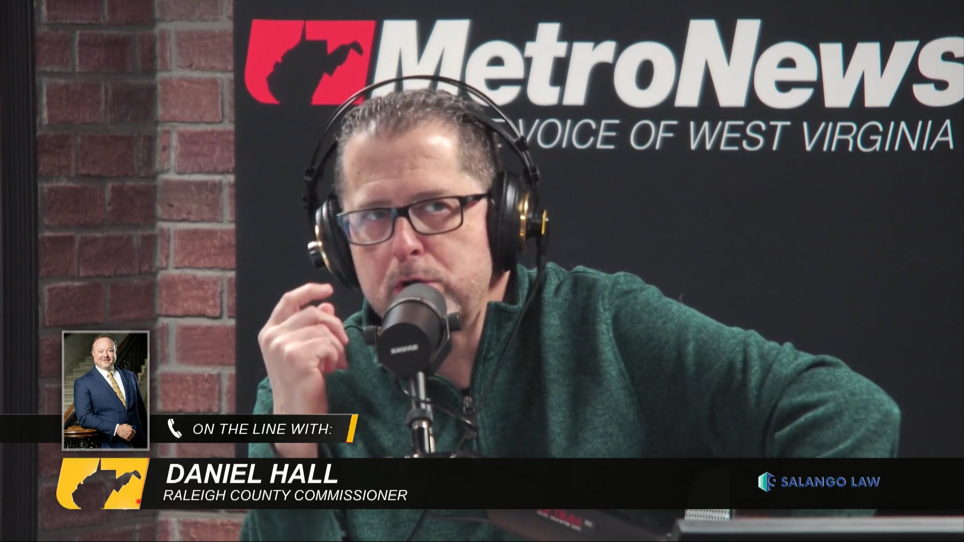 Daniel Hall, Burke Allen & Open Line West Virginia