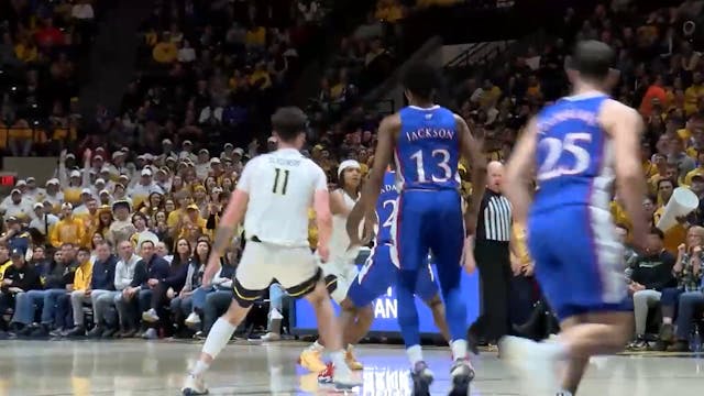 Game highlights WVU 91, No. 3 Kansas 85