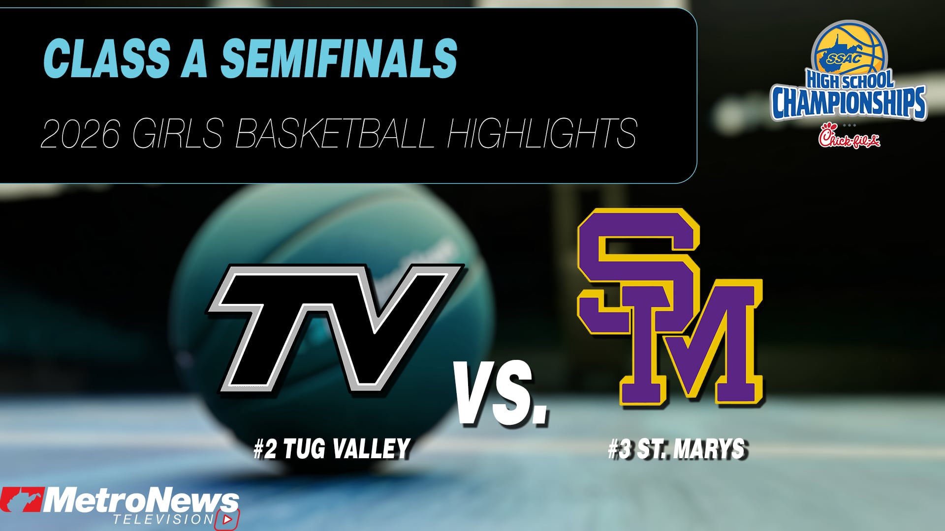 St Marys vs Tug Valley Highlights | WVSSAC Class A Semifinal