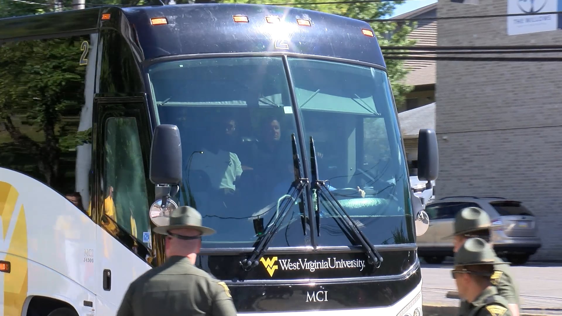 The Mountaineers have arrived at Milan Puskar Stadium to host Robert Morris
