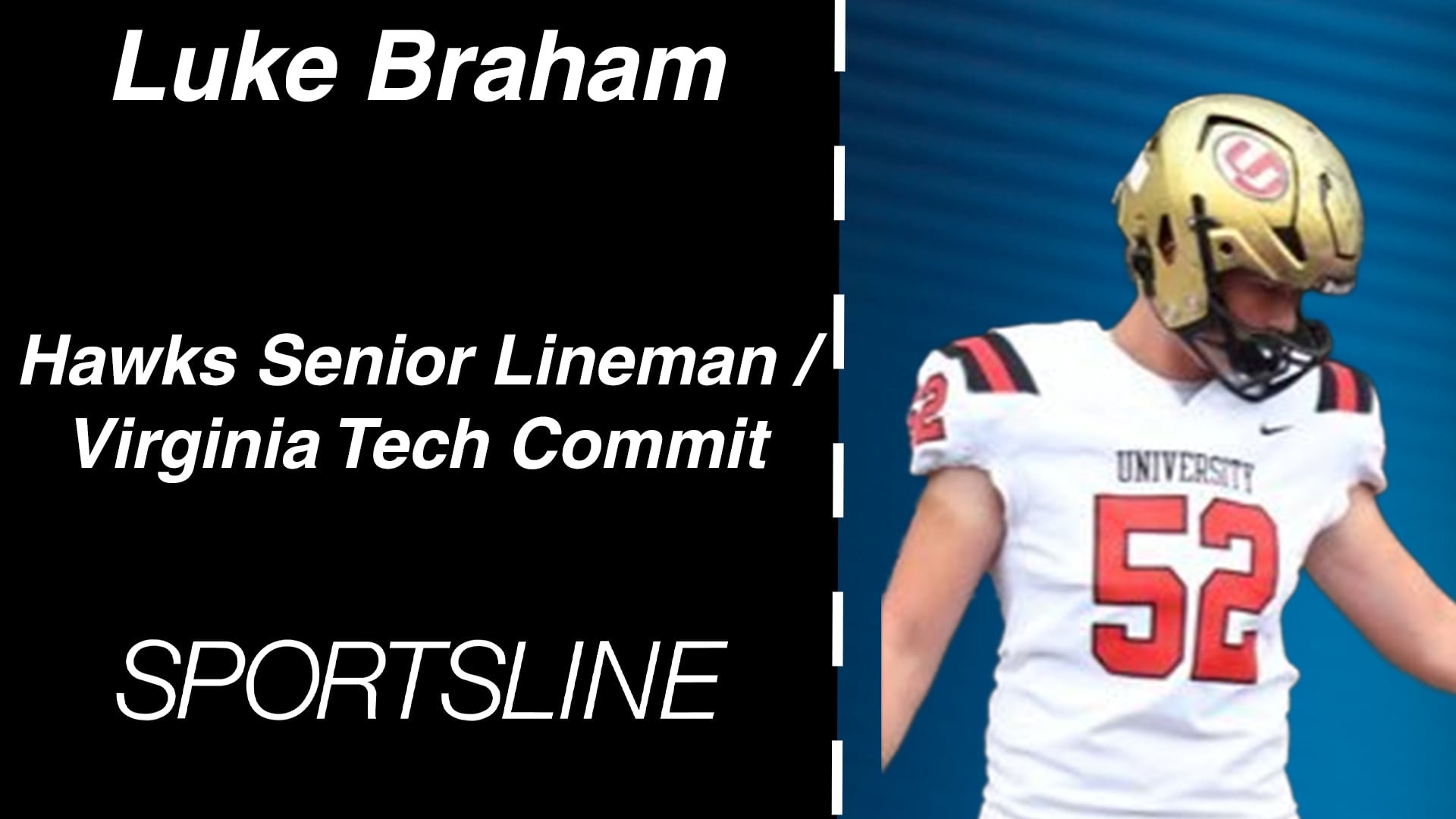 Luke Braham: Virginia Tech Commit/University Senior Lineman